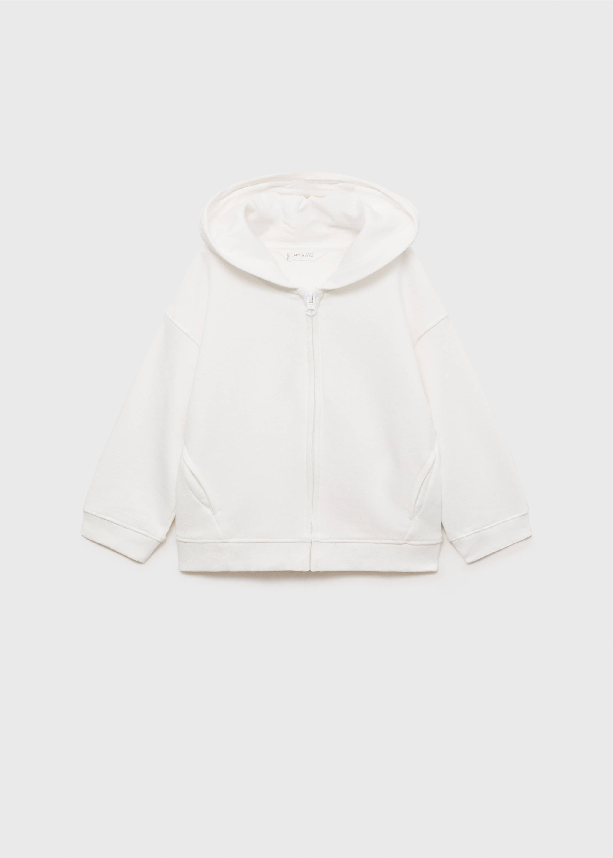 Hooded sweatshirt with ears - Article without model, Off White. Ref: 87021046-00.