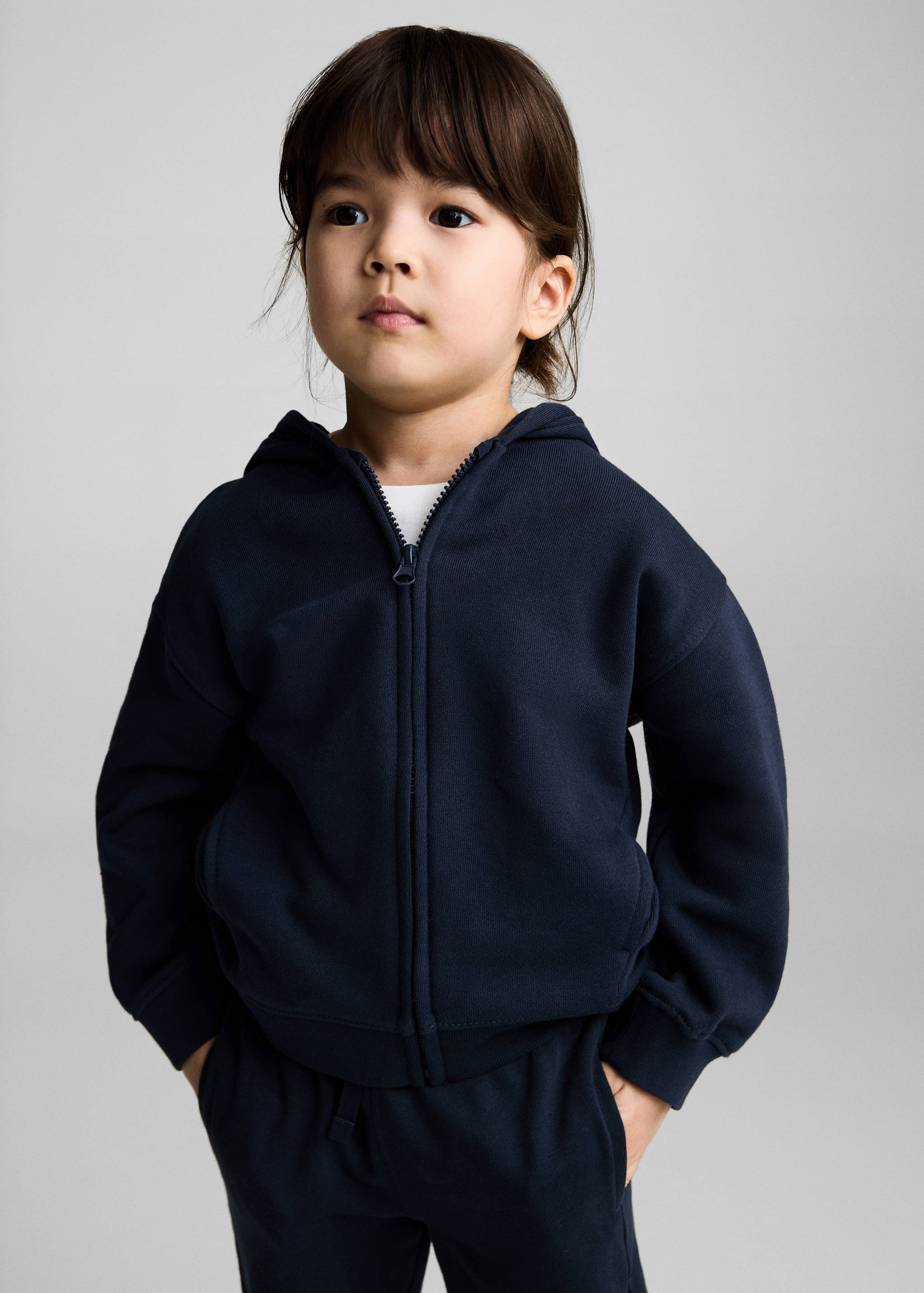 Hooded sweatshirt with ears - Medium plane