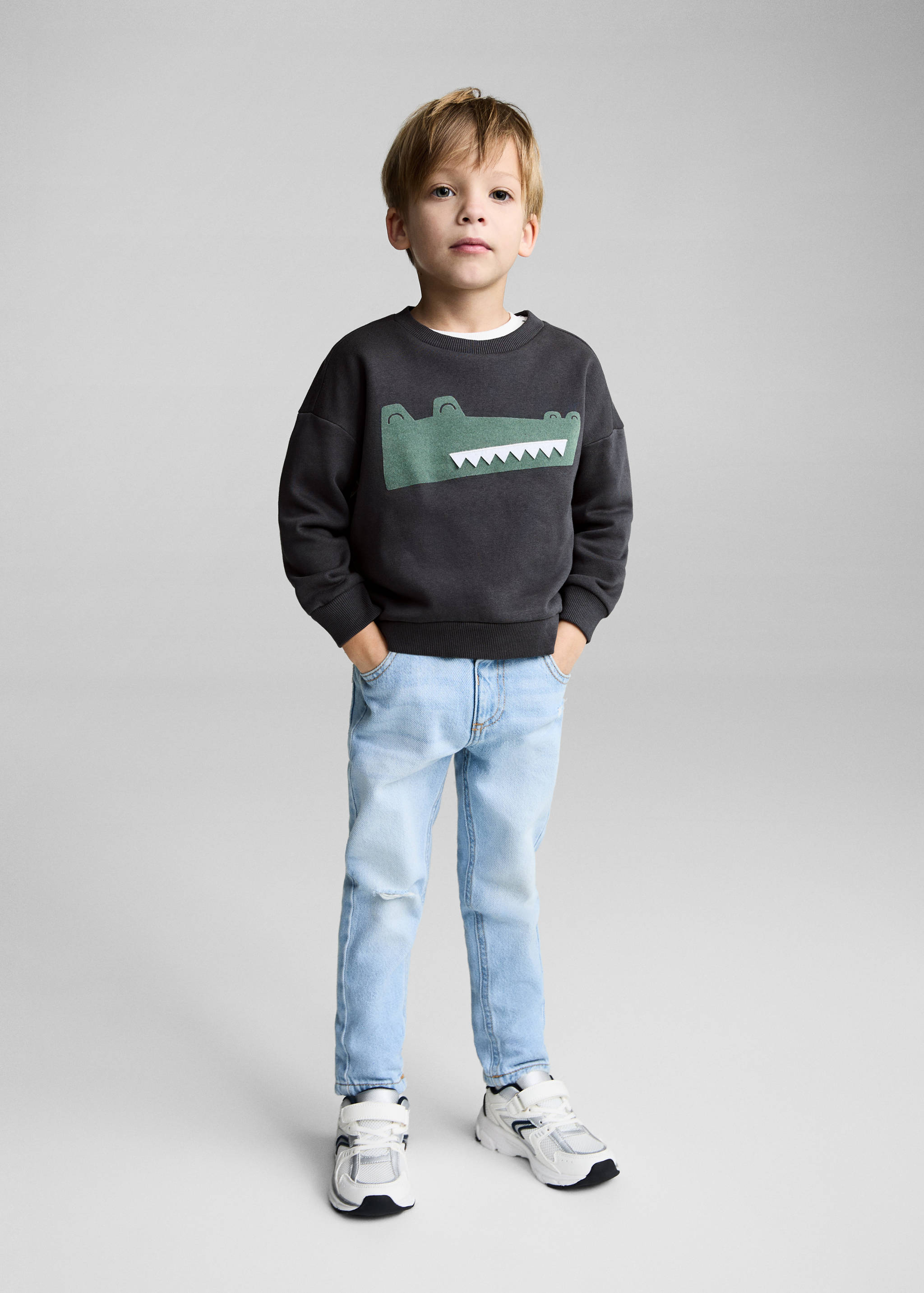 Sweatshirt mit Motiv - Allgemeine Ansicht