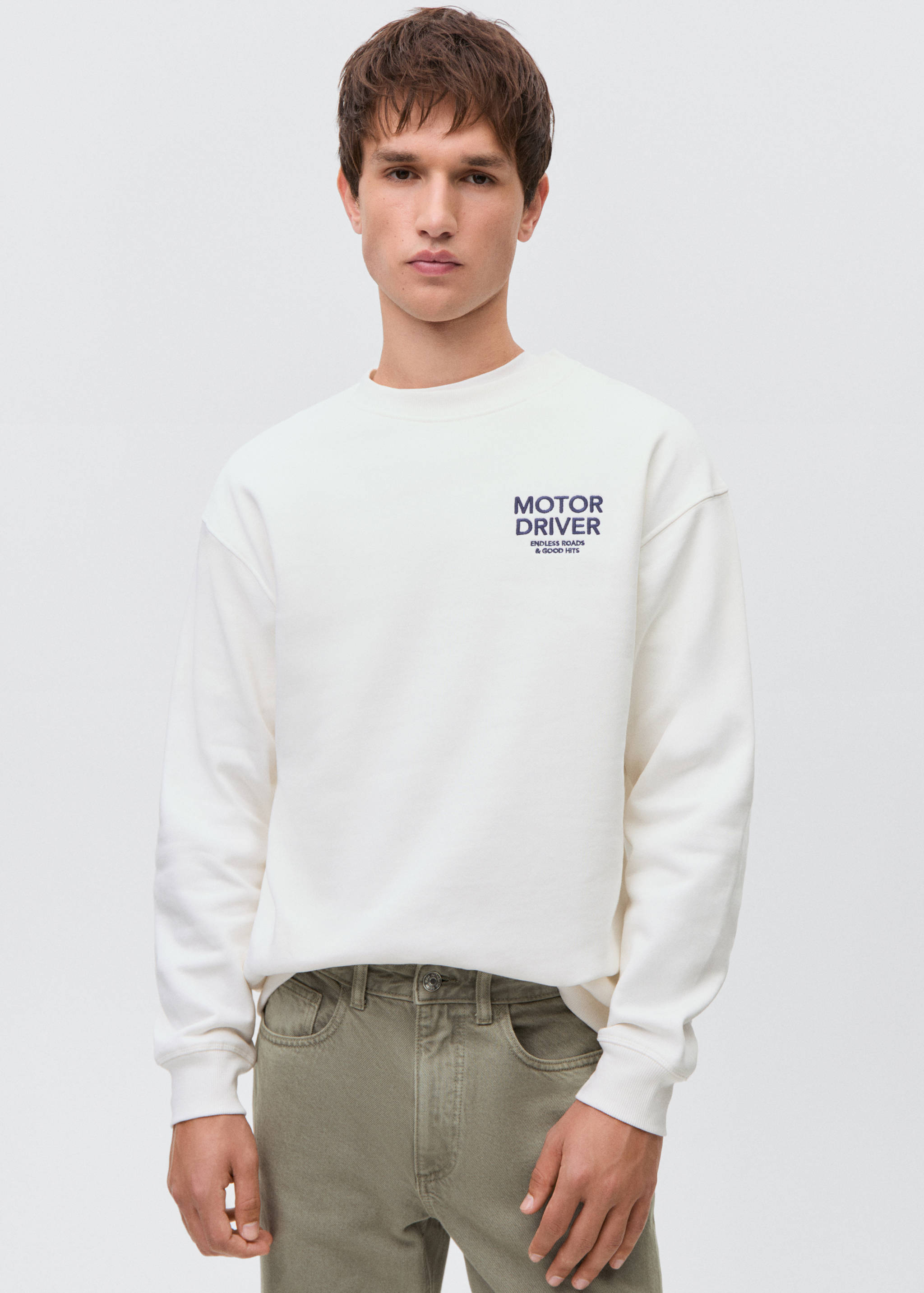 Regular Fit-Jeans - Mittlere Ansicht