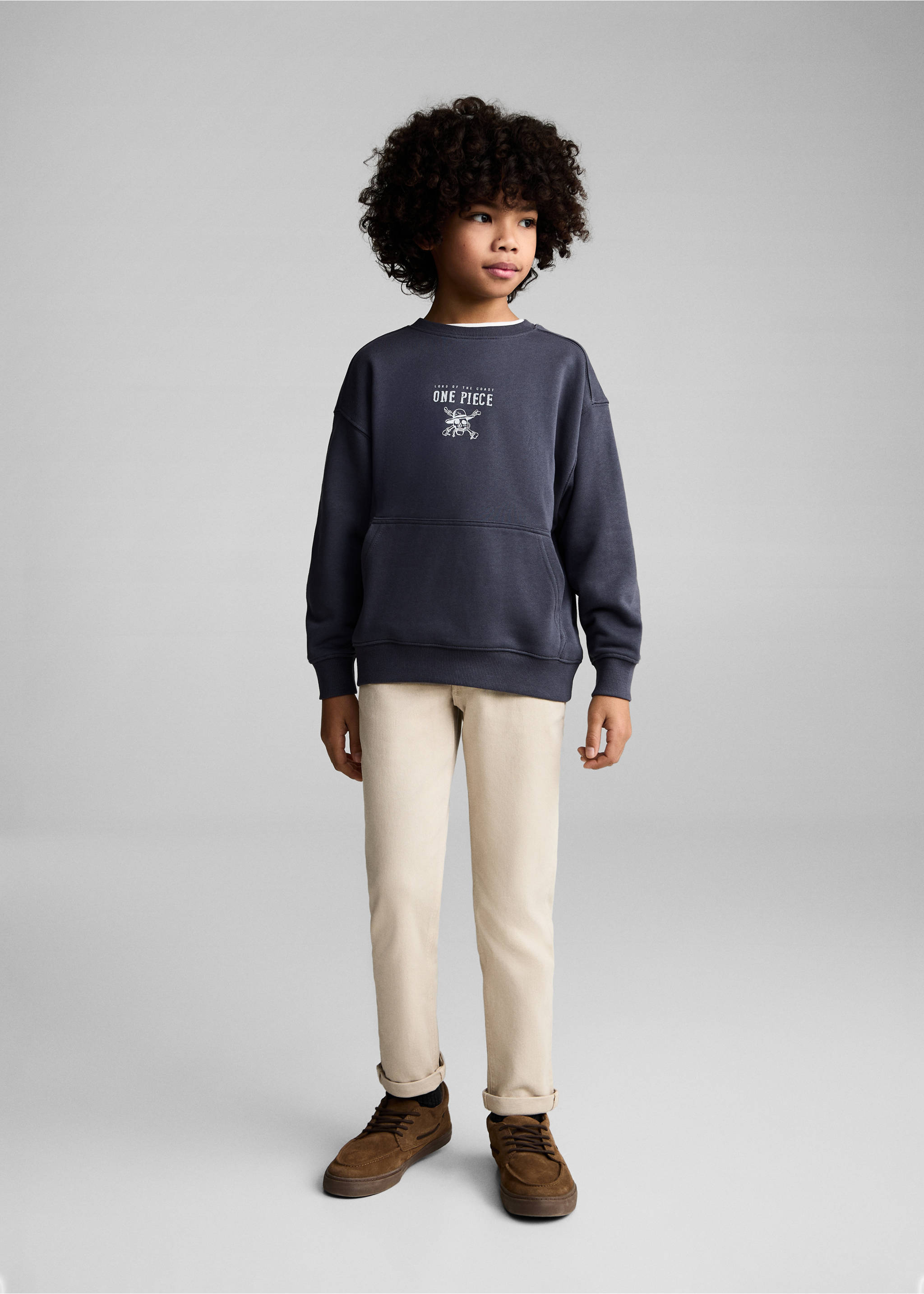 ONEPIECE sweatshirt - General plane, Charcoal. Ref: 87021053-00.