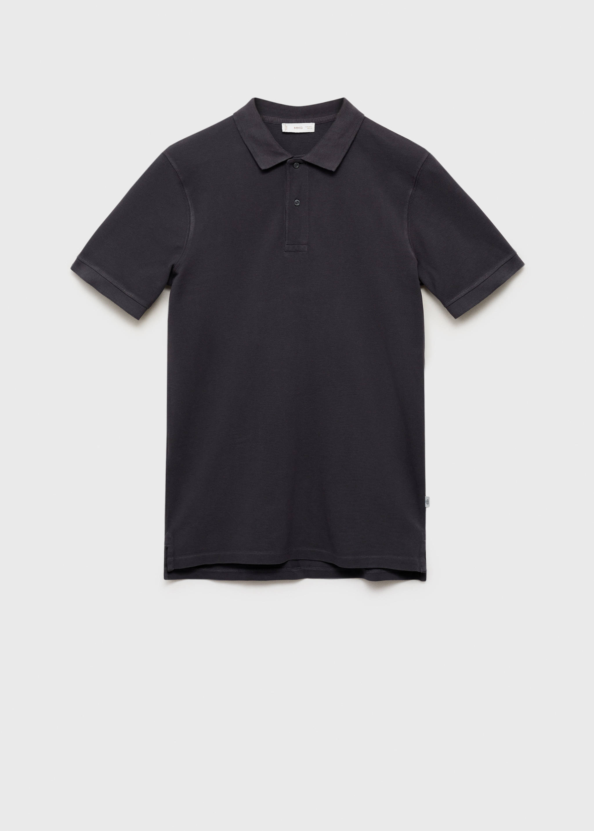 Cotton piqué polo shirt - Article without model