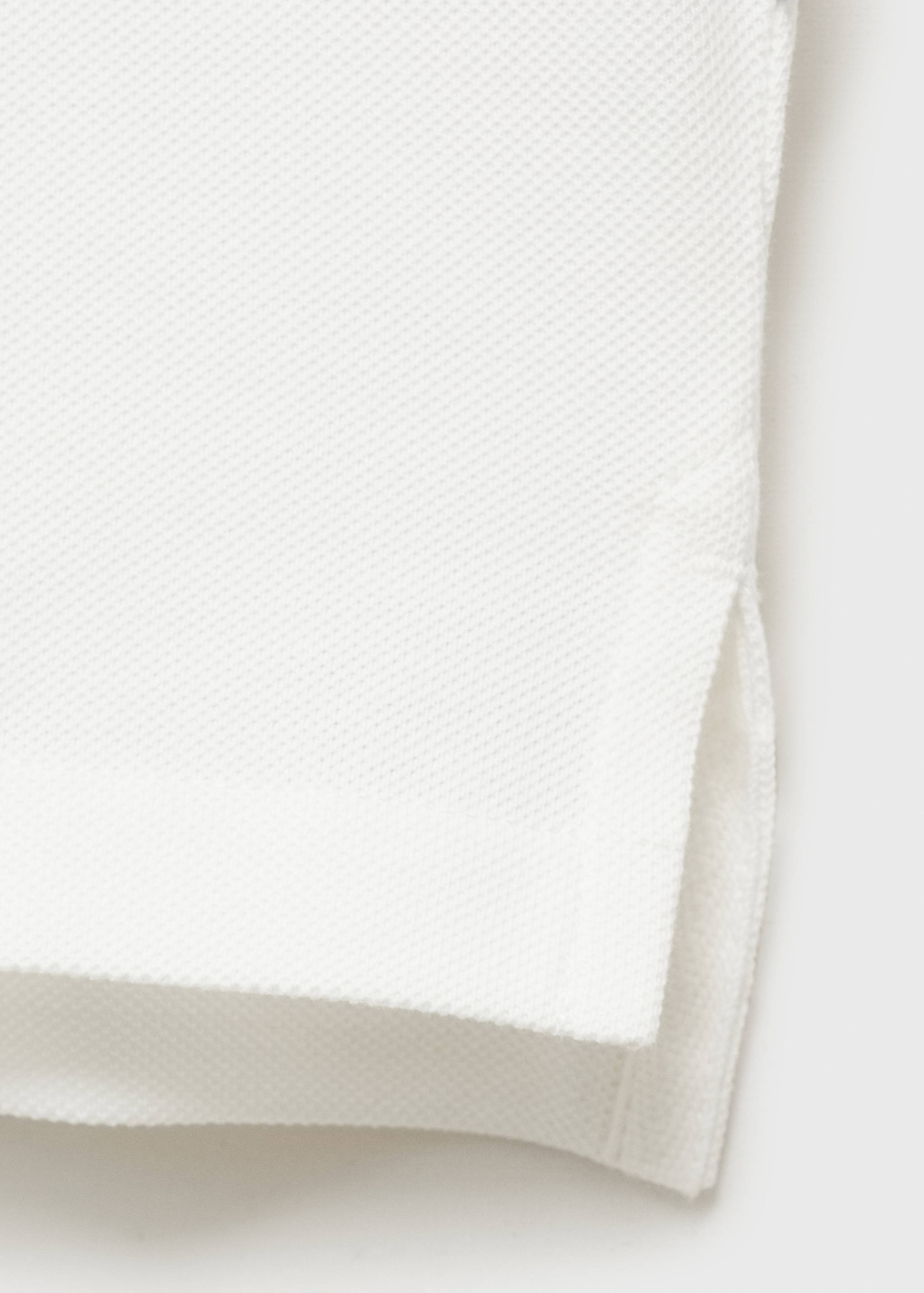 Cotton piqué polo shirt - Details of the article 8