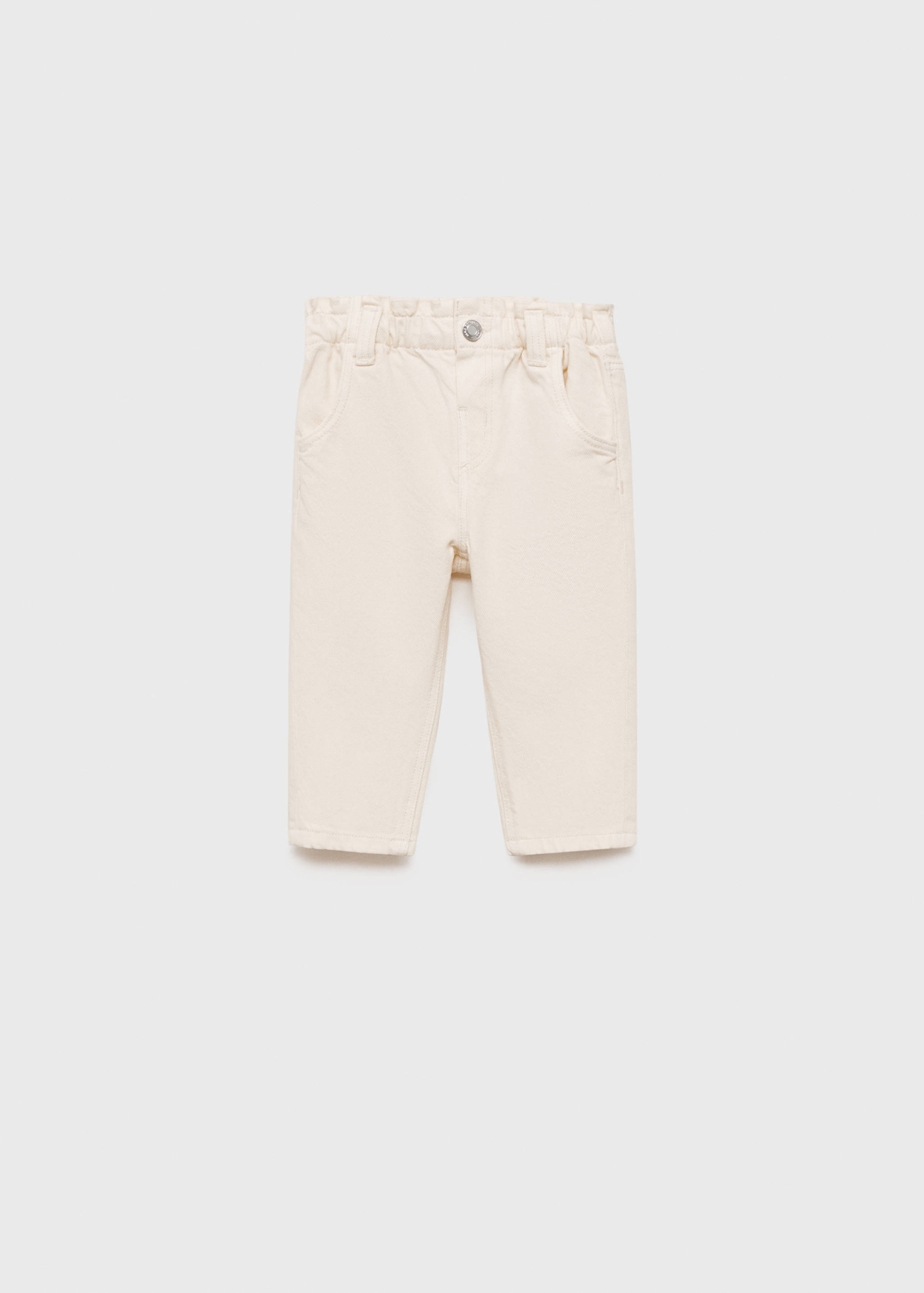 Jeans paperbag recht - Artikel zonder model