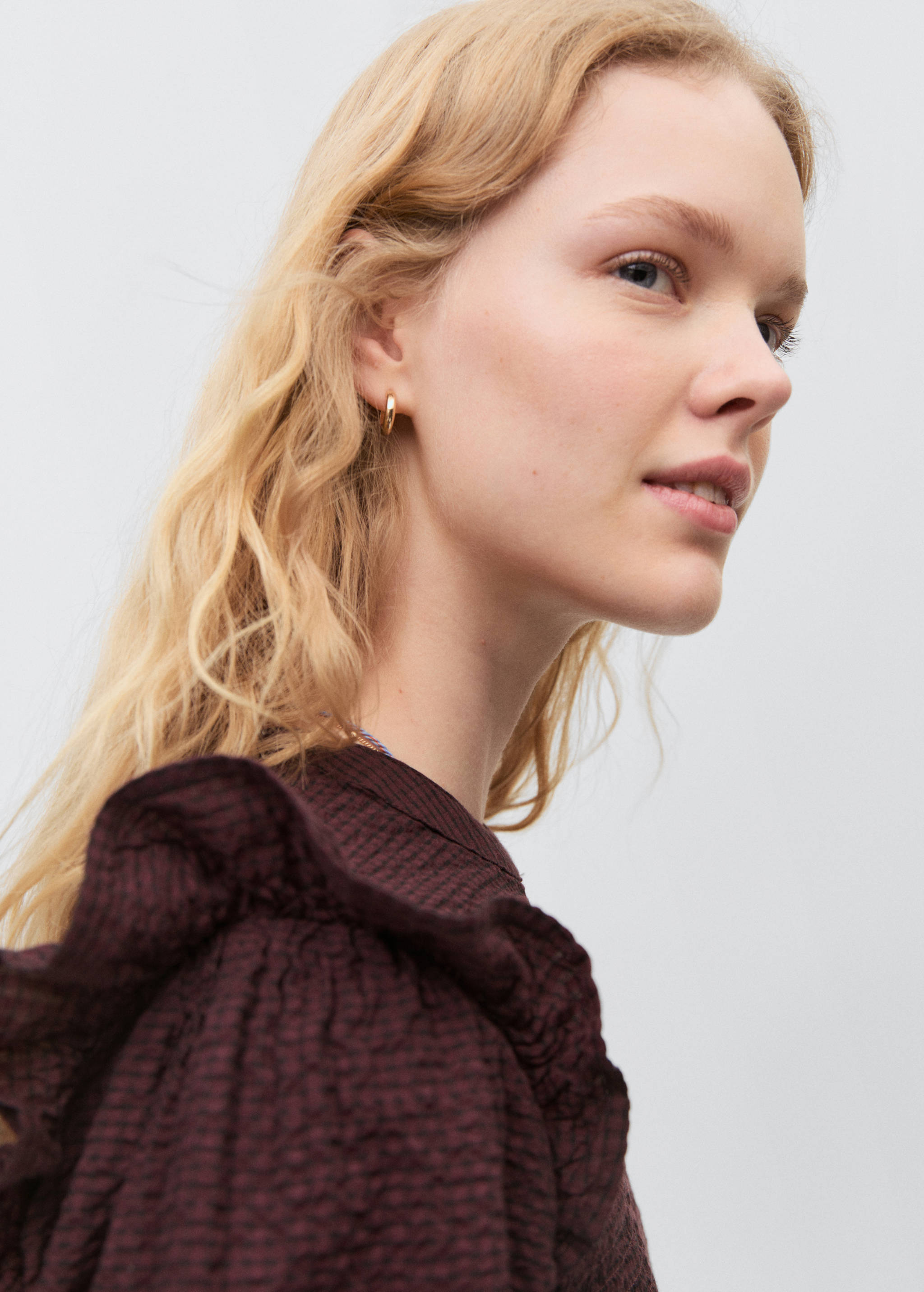 Blouse froncée volants - Détail de l'article 1