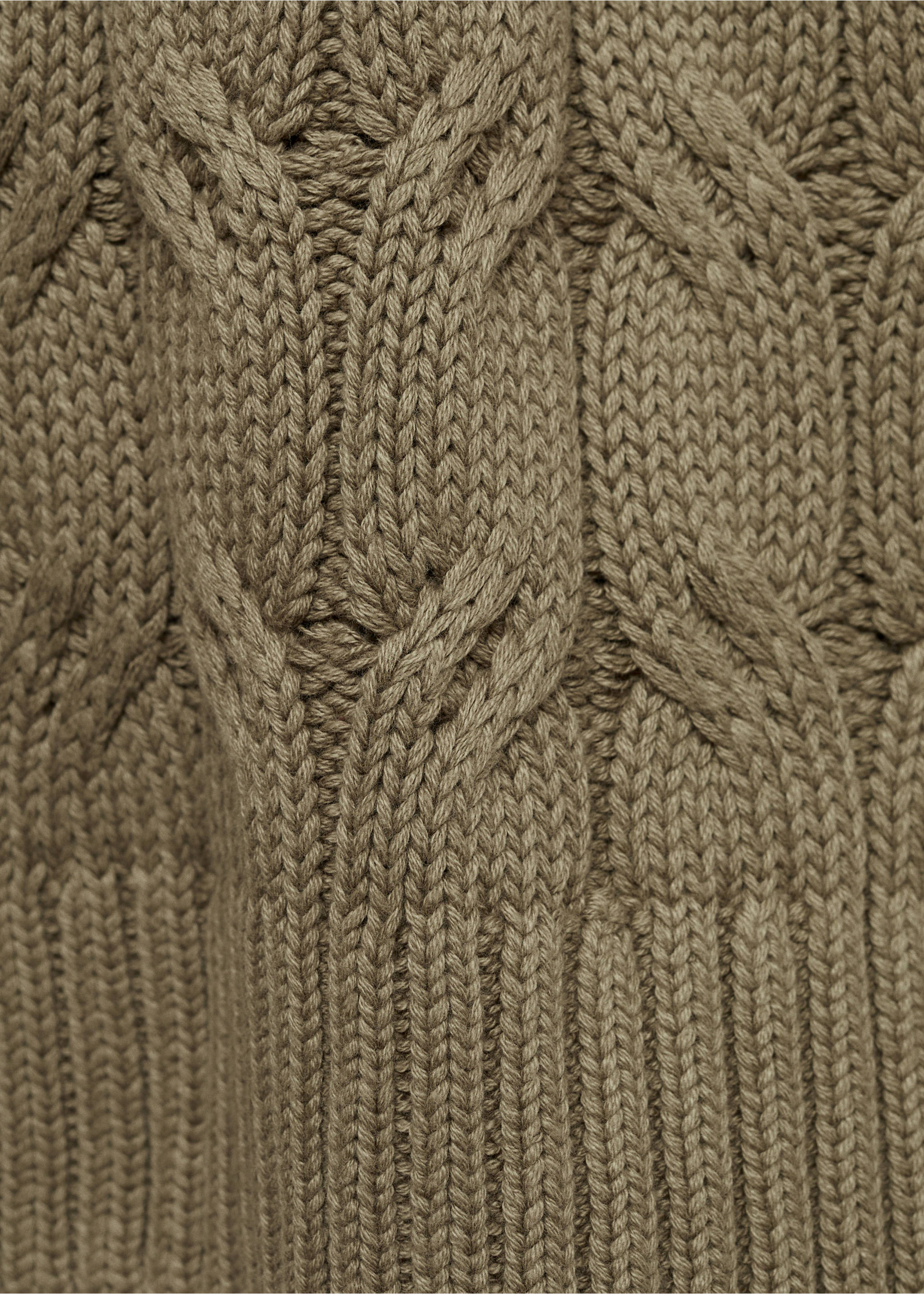 Pull-over maille torsadée - Détail de l'article 0, Vert. Ref: 87021518-00.