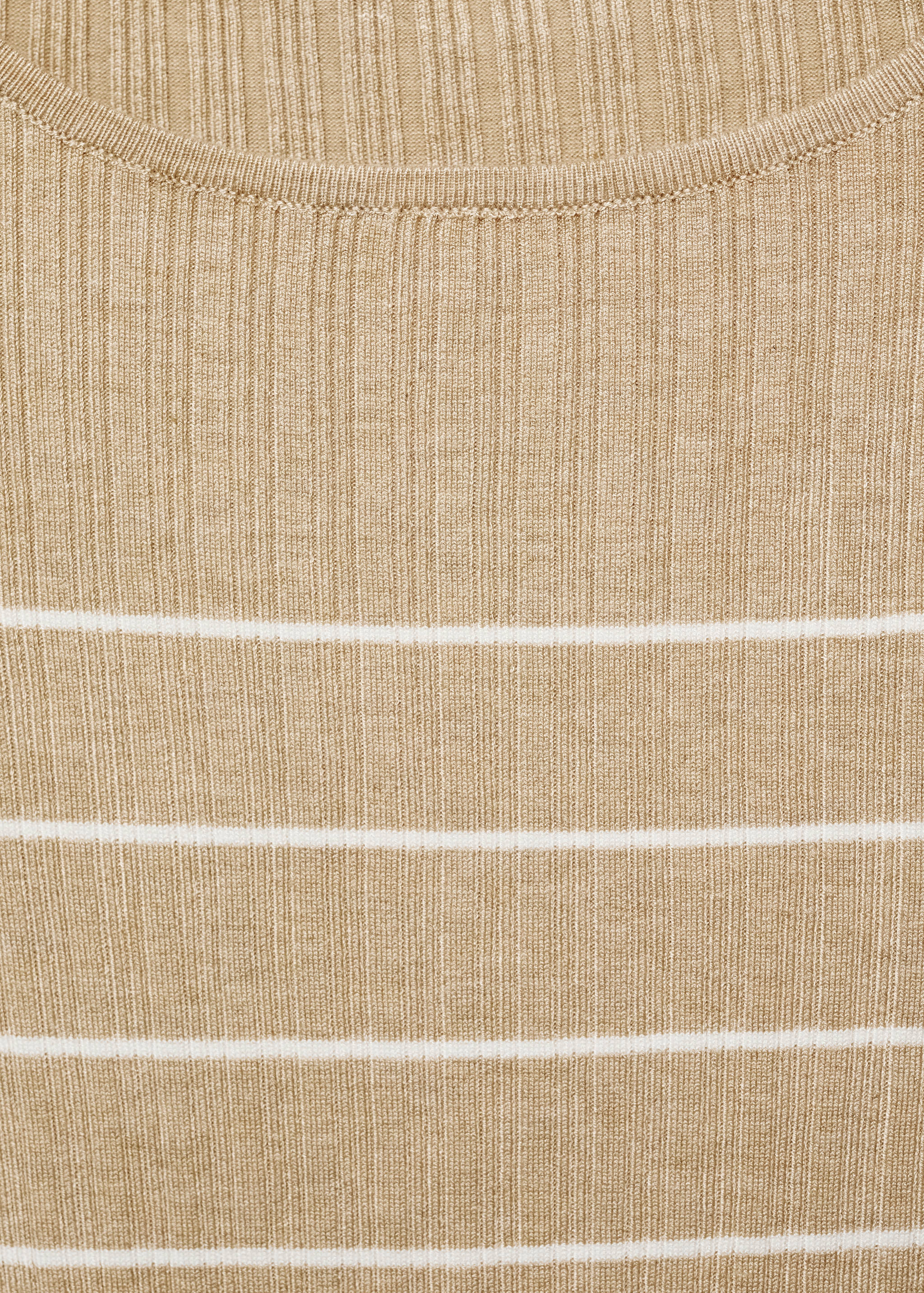 Gestreifter Rippenpullover - Detail des Artikels 8