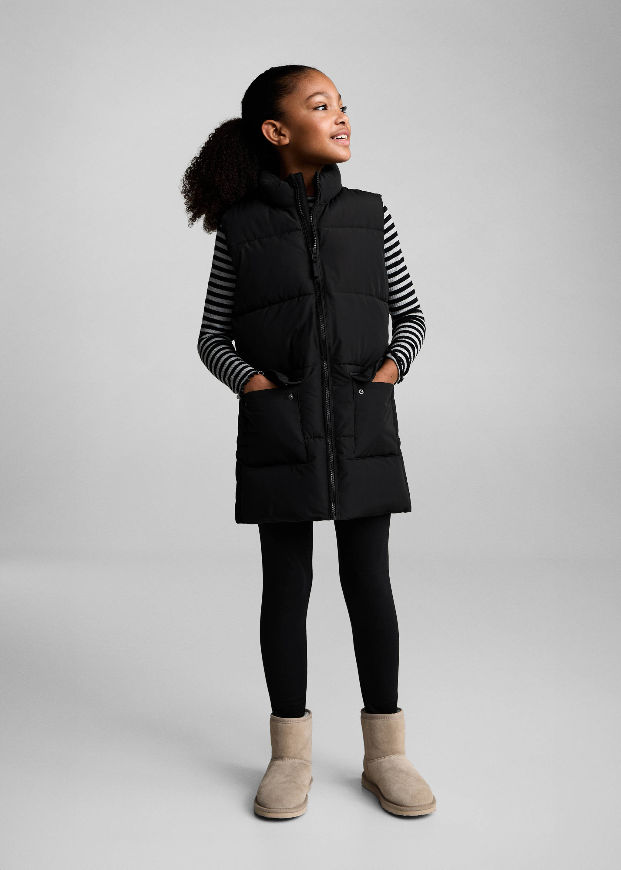 Lange Steppweste - Allgemeine Ansicht