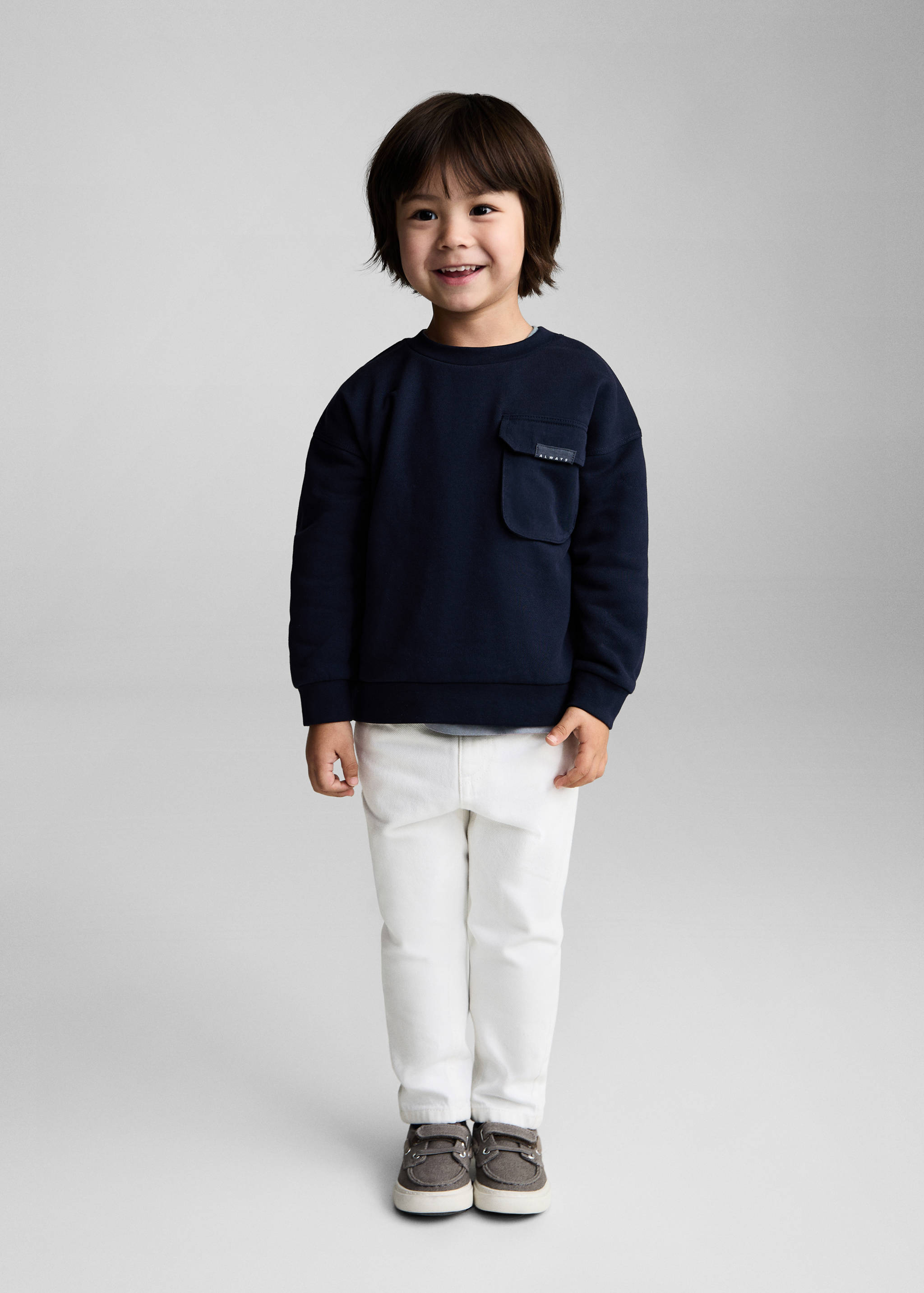 Ripped details skinny-fit jeans - General plane