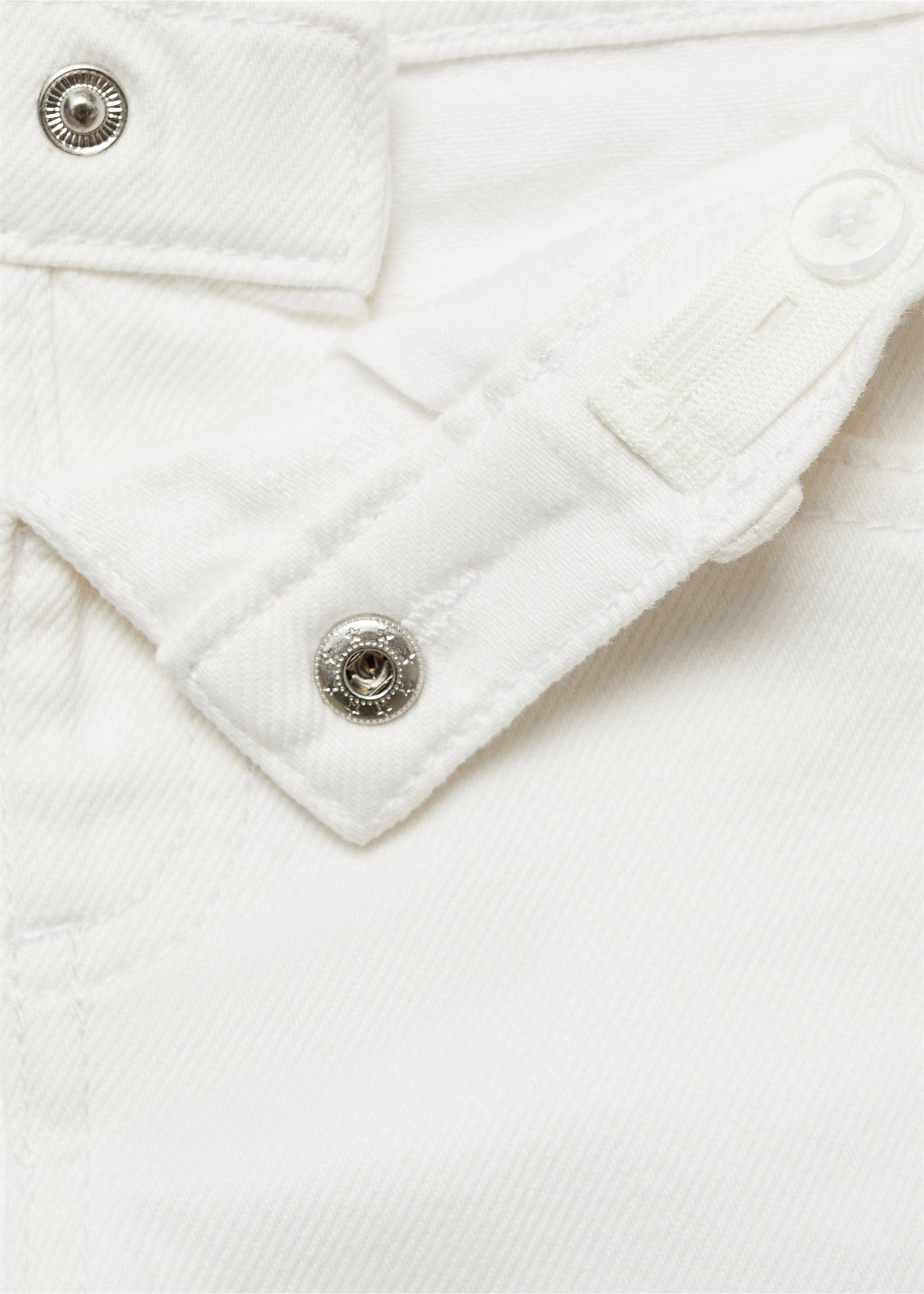 Skinny Jeans mit Zierrissen - Detail des Artikels 8, Weiß. Ref: 87022534-00.
