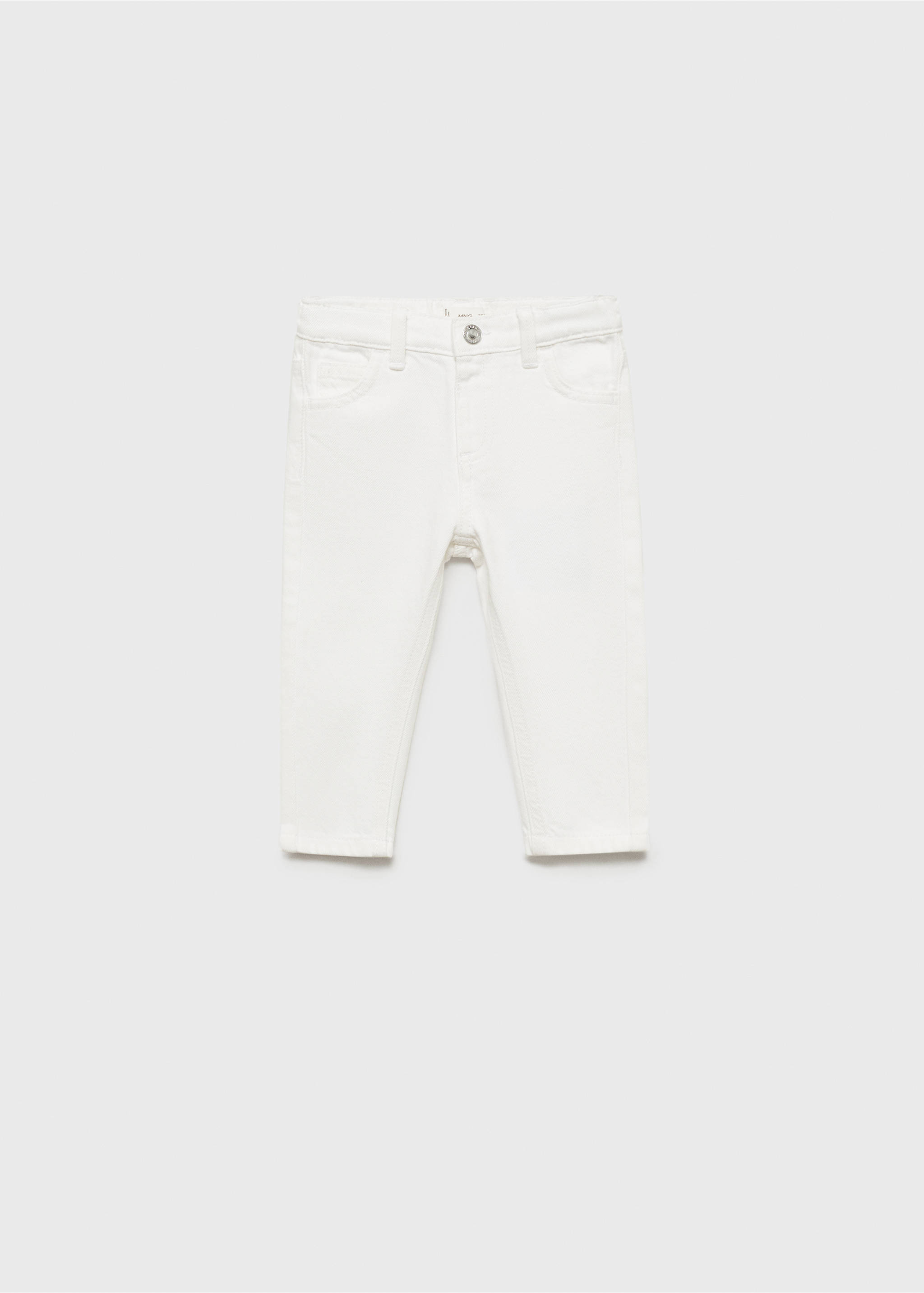 Skinny Jeans mit Zierrissen - Artikel ohne Model, Weiß. Ref: 87022534-00.