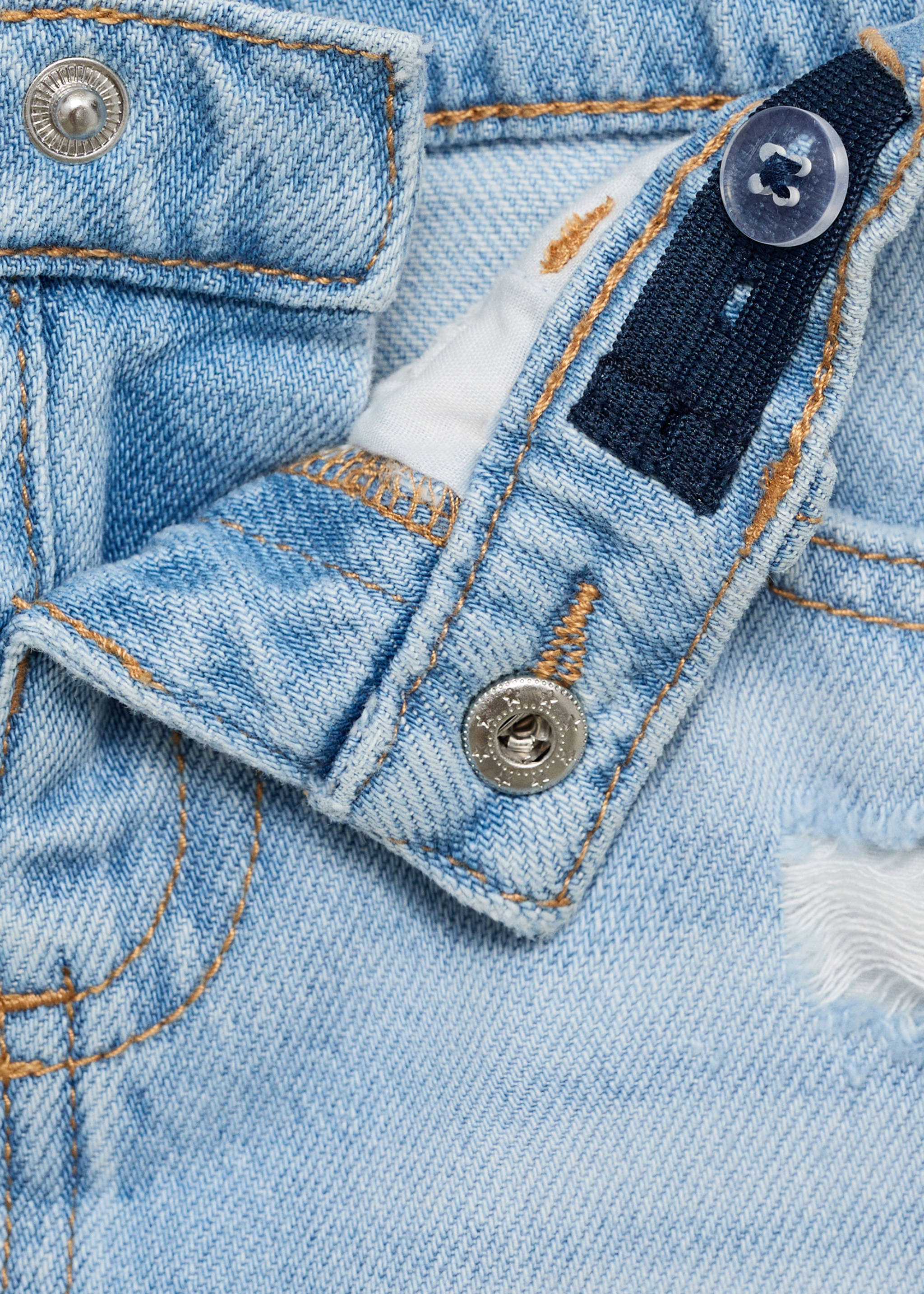 Ripped details skinny-fit jeans - Details of the article 0