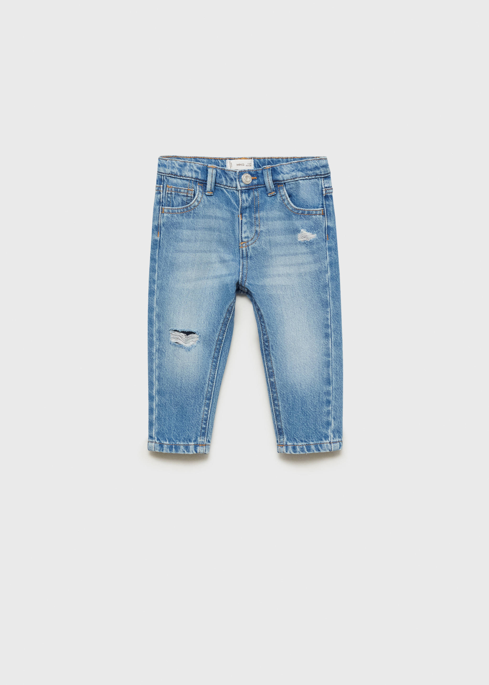 Ripped details skinny-fit jeans - Article without model