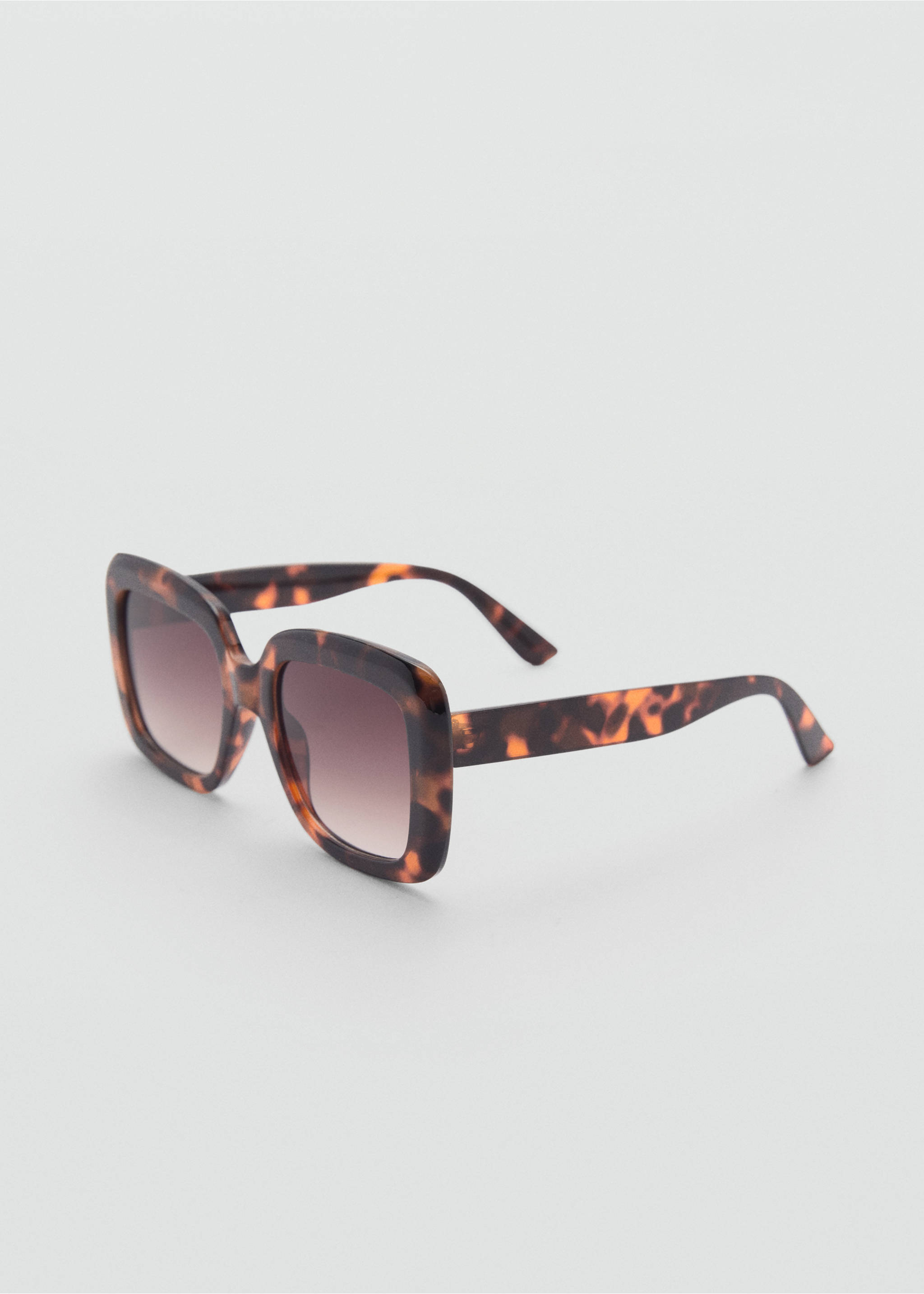 Gafas de sol montura de pasta - Plano medio, Chocolate. Ref: 87022537-00.