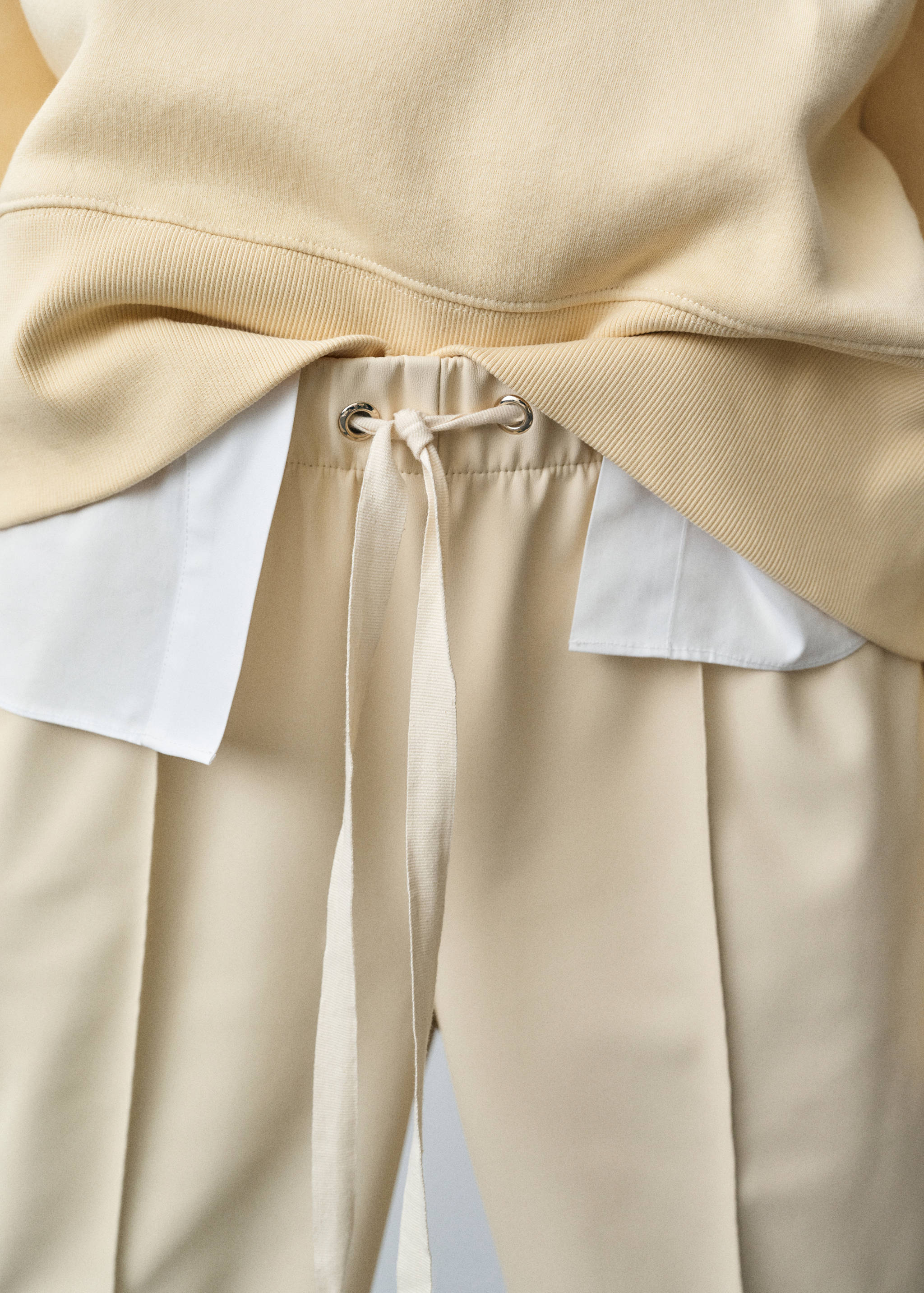 Wideleg-Hose mit Leder-Effekt - Detail des Artikels 6