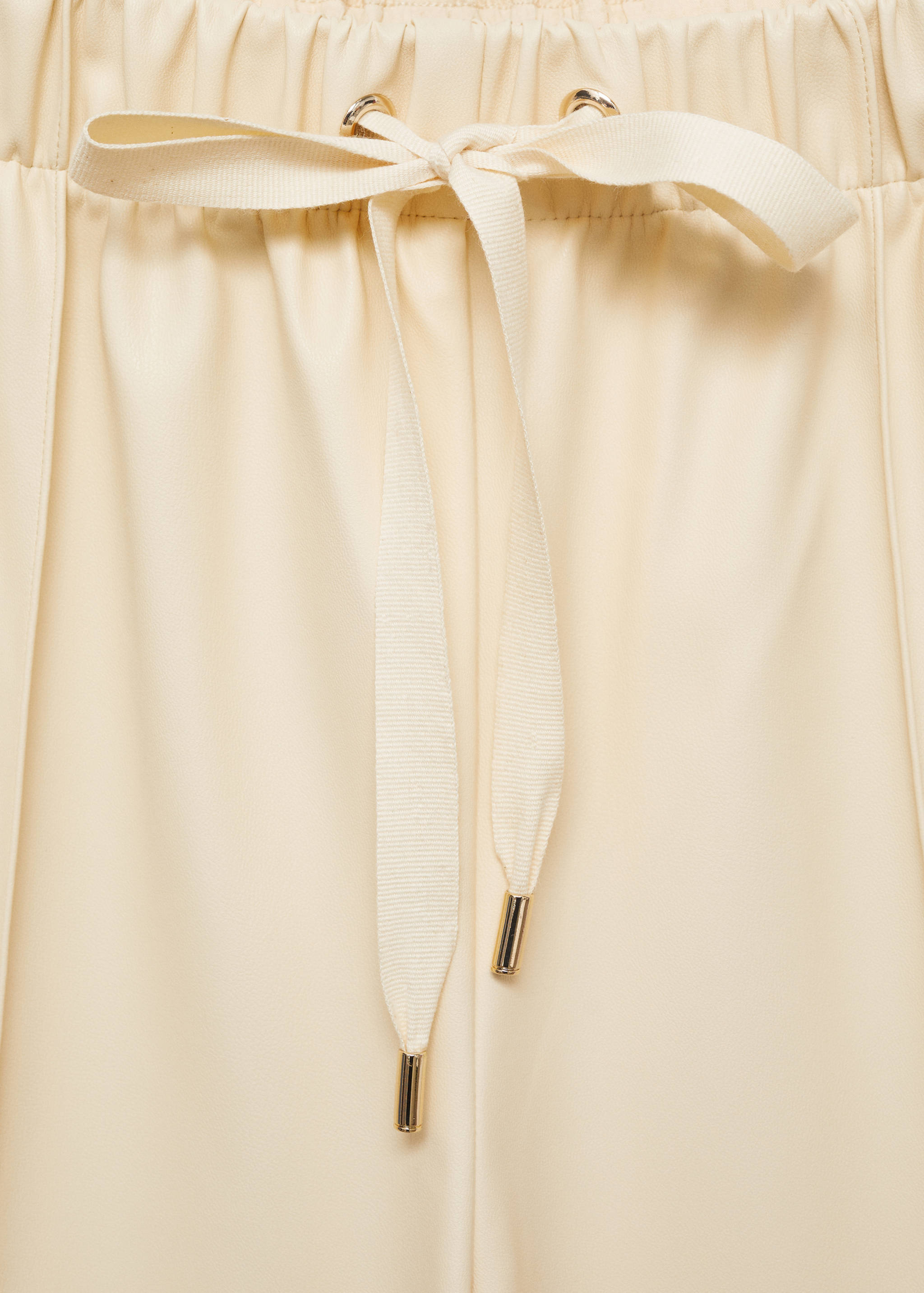 Wideleg-Hose mit Leder-Effekt - Detail des Artikels 8