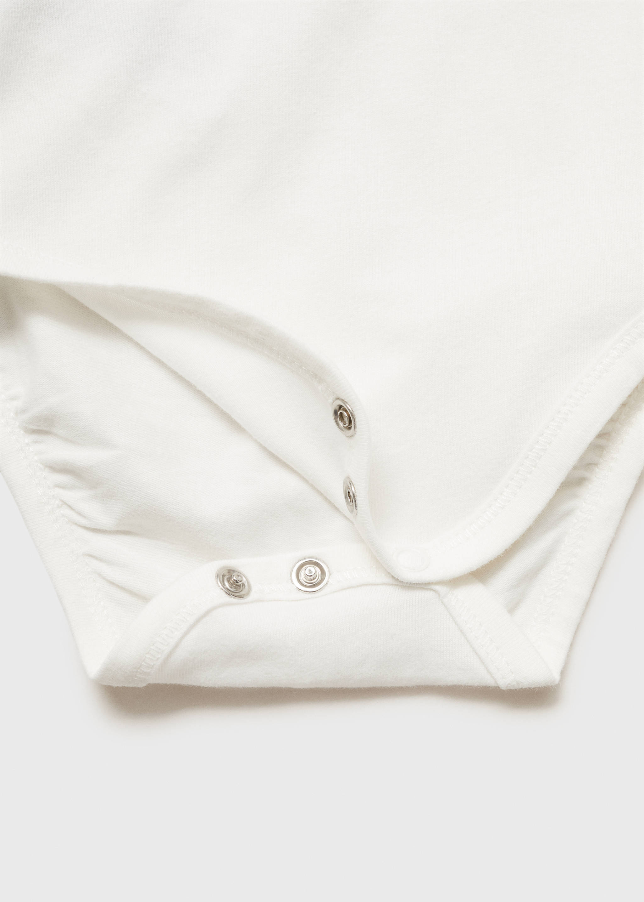 Embroidered babydoll-neck body - Details of the article 8