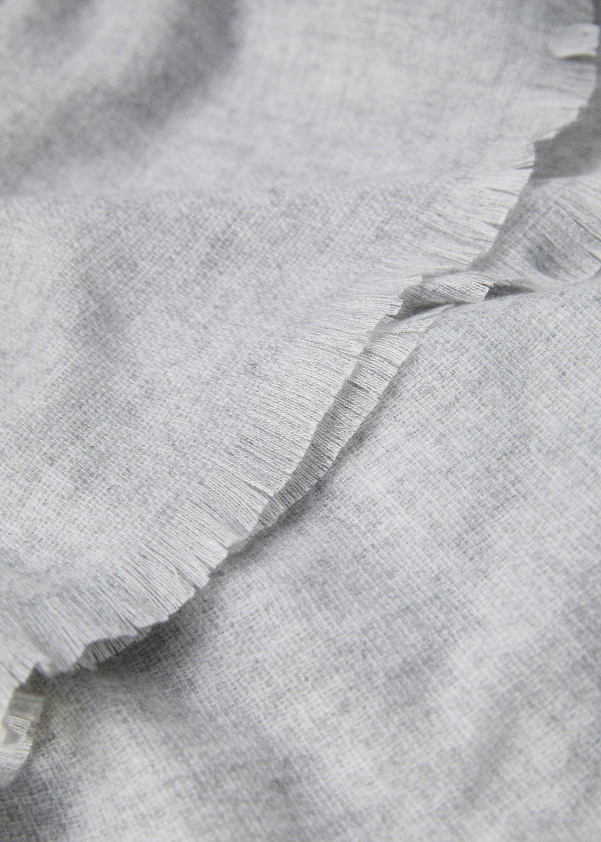 Manta suave melange - Detalle del artículo 2, Gris claro/pastel. Ref: 87022897-00.