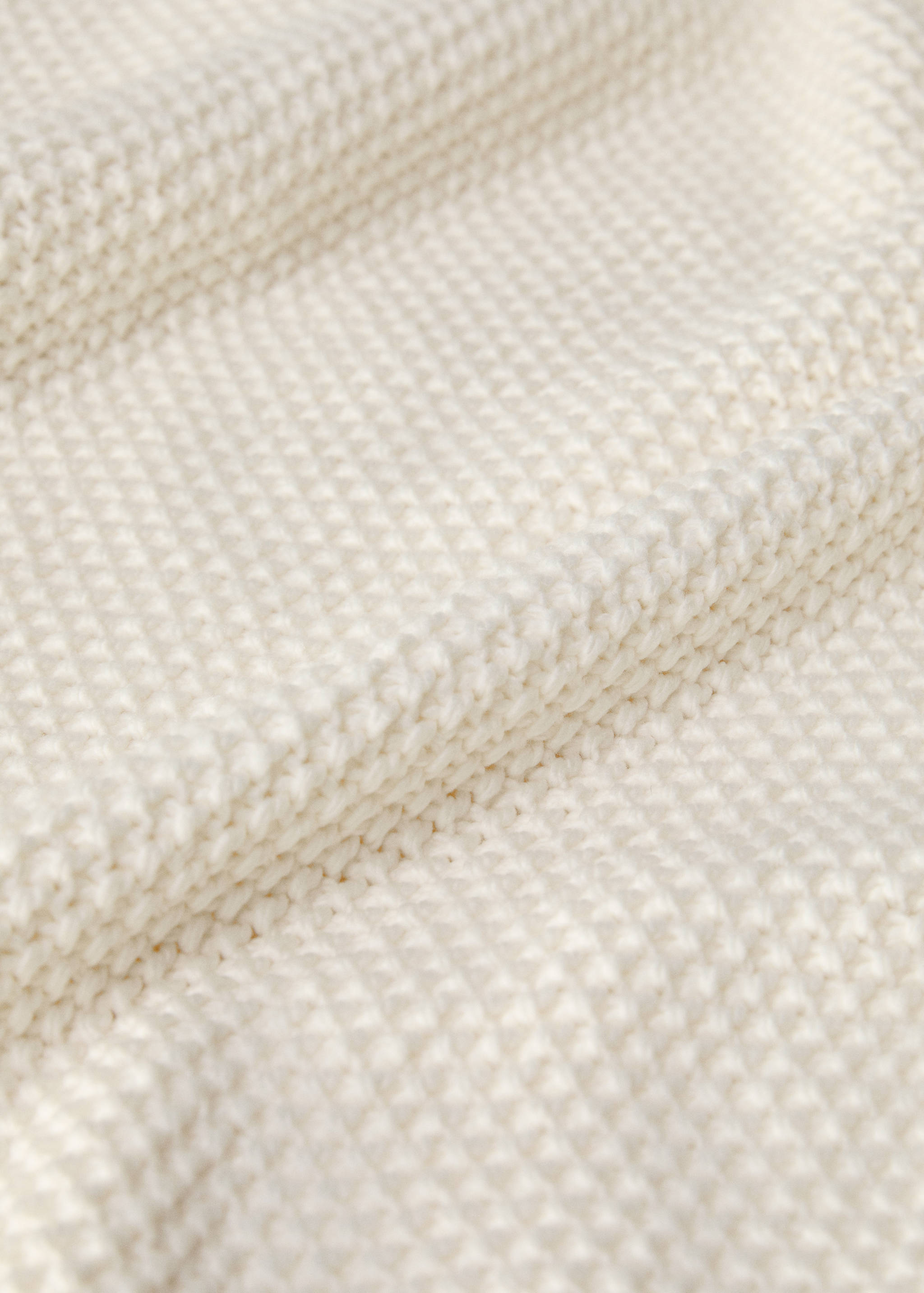 Úpletová deka se vzorem - Detail zboží 1