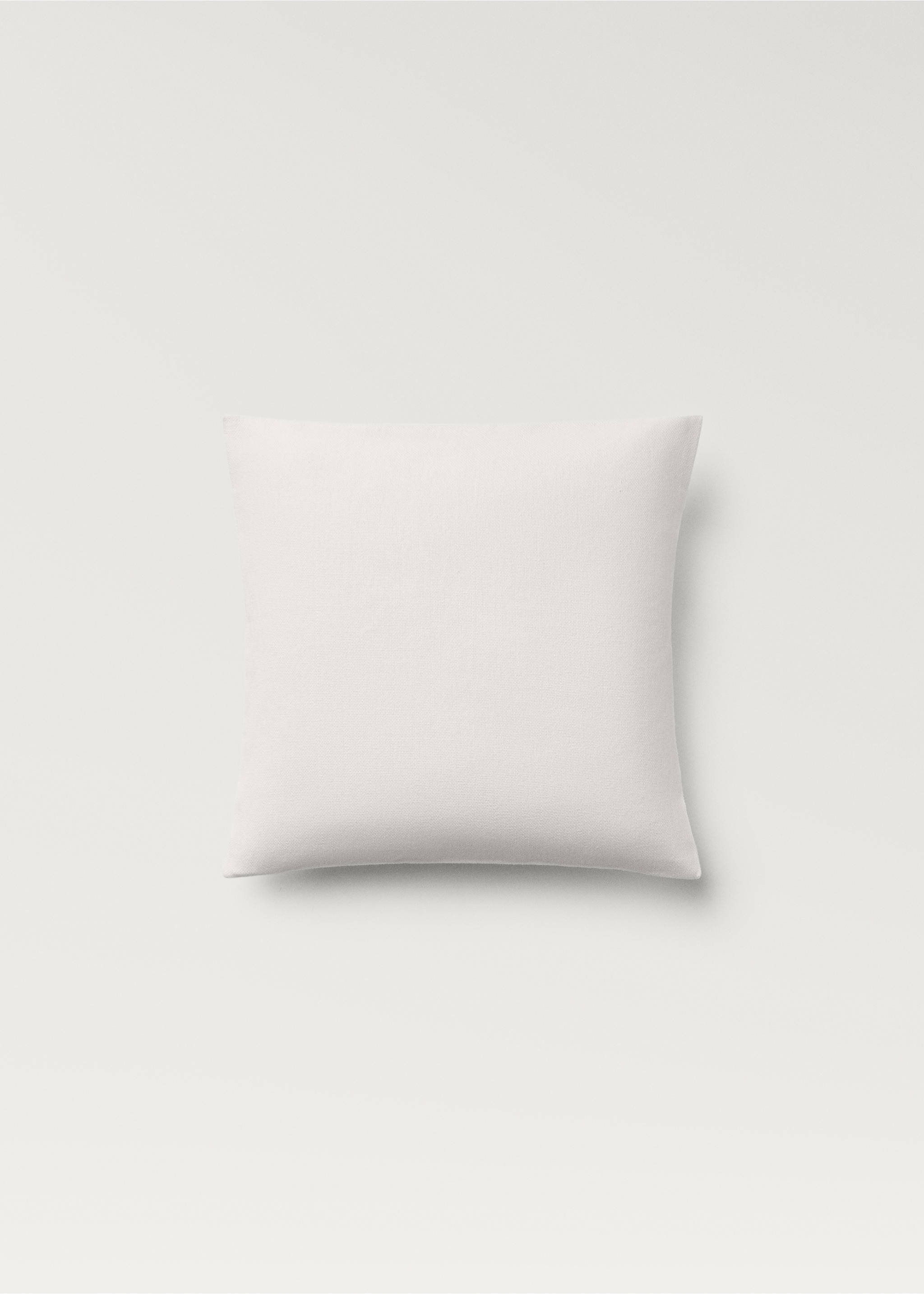 Cushion cover with structure, 45x45 cm - Article without model, Off White. Ref: 87022915-00.