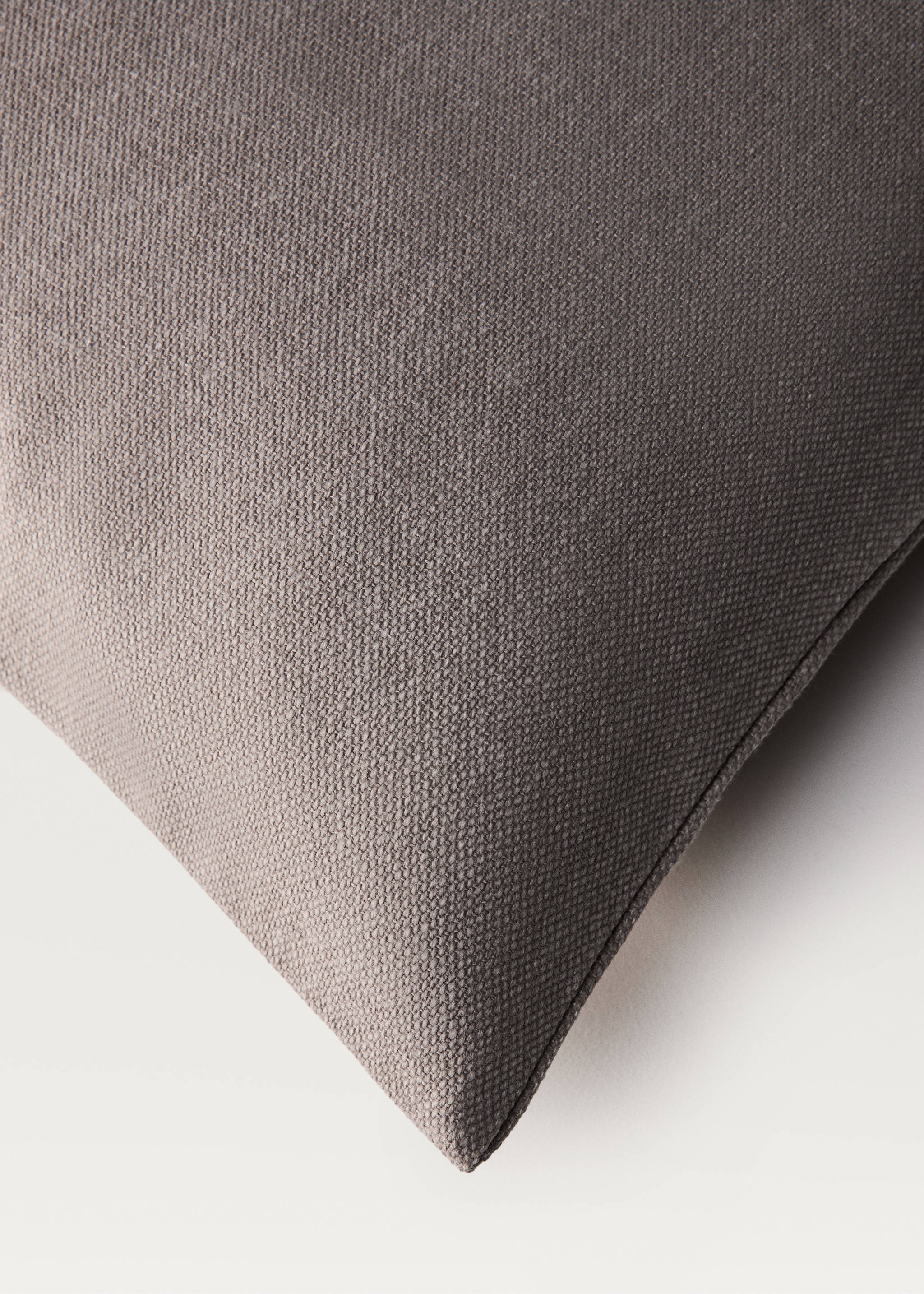 Housse de coussin structure 45x45 cm - Détail de l'article 2, Marron clair/pastel. Ref: 87022915-00.