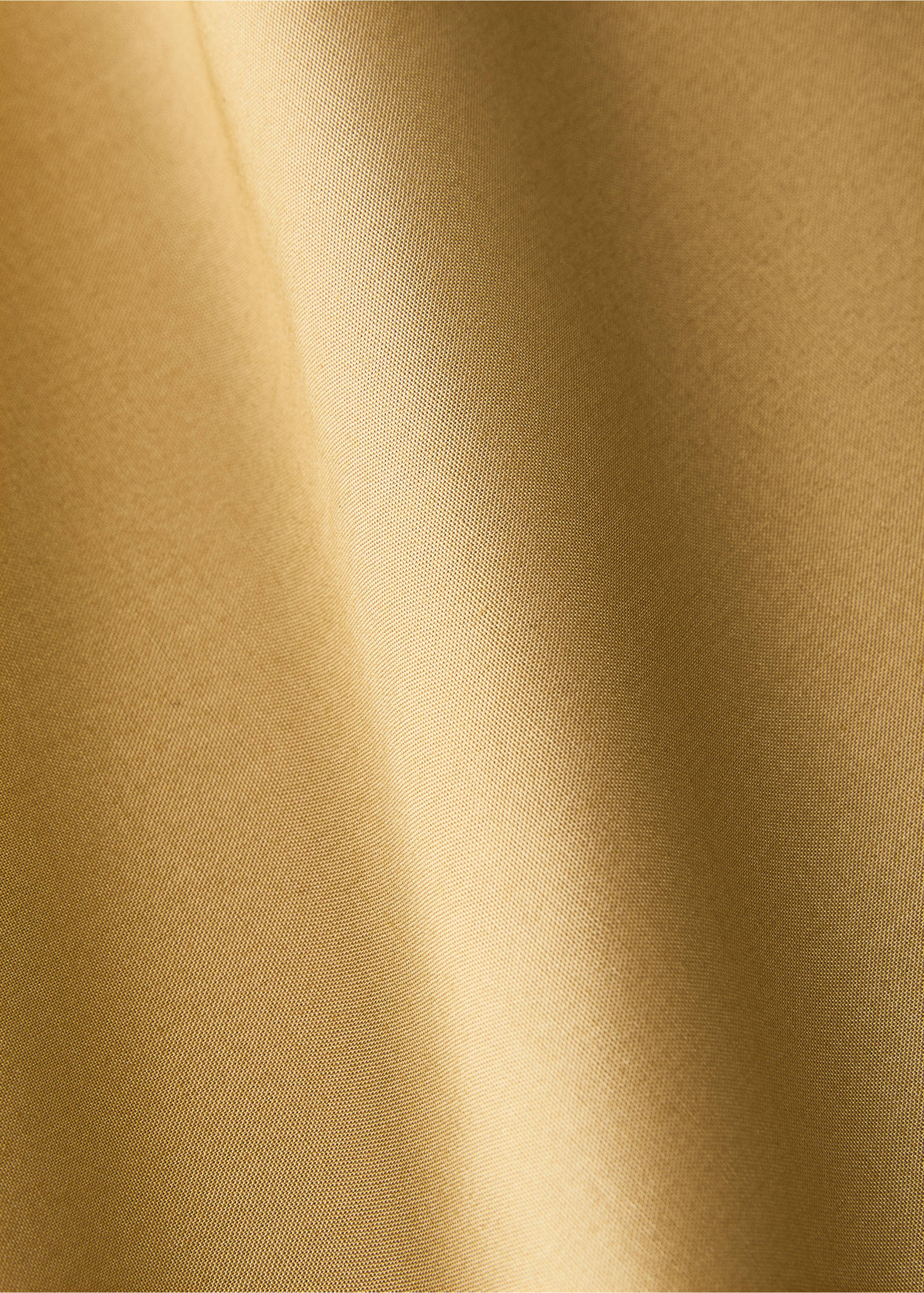 Cotton percal overlock bed 150/160 cm - Details of the article 3, Caramel. Ref: 87022954-00.