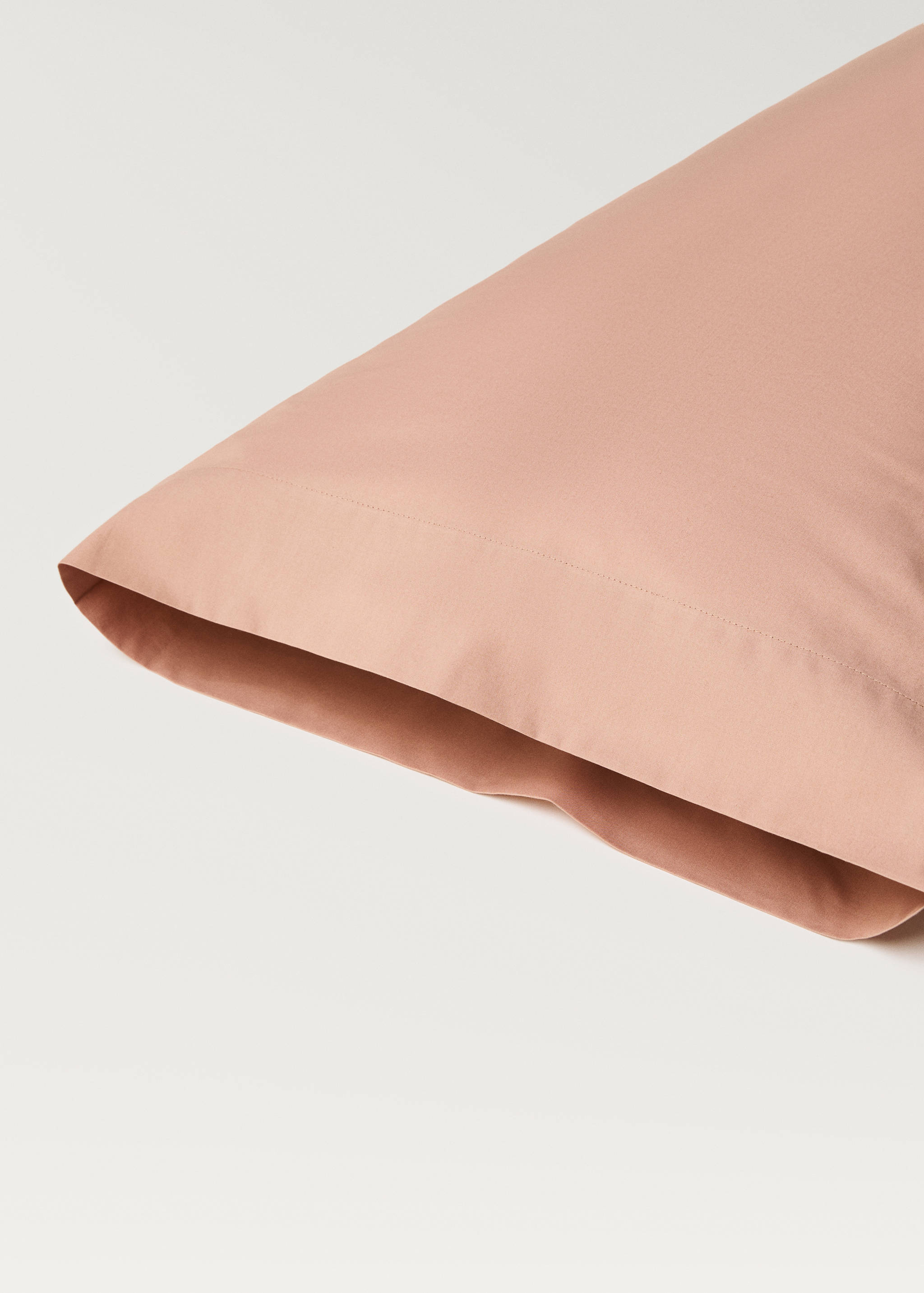 Percale cotton pillowcase 45x110cm - Details of the article 1