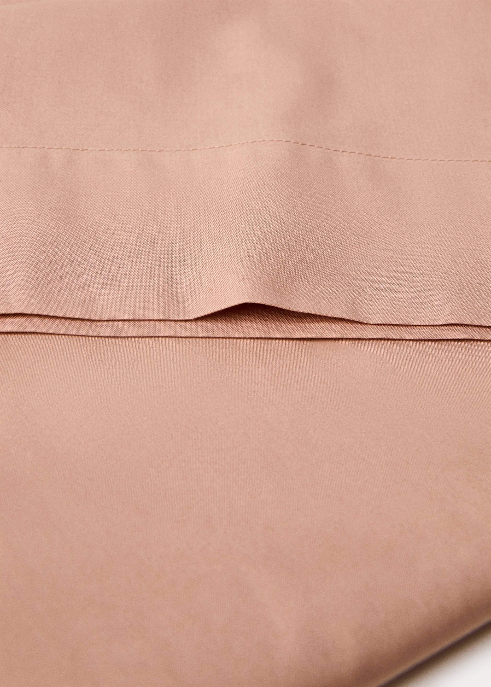 Percale cotton pillowcase 45x110cm - Details of the article 2