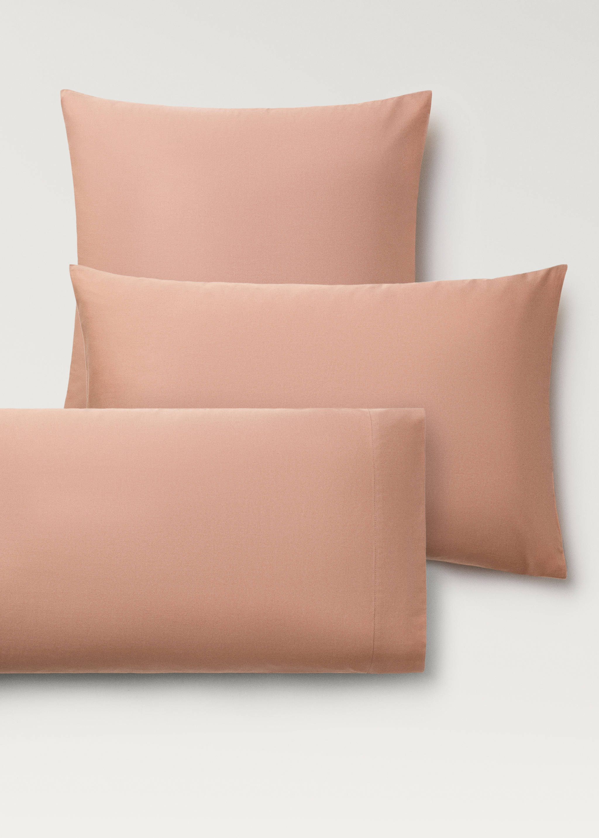 Percale cotton pillowcase 45x110cm - Details of the article 3
