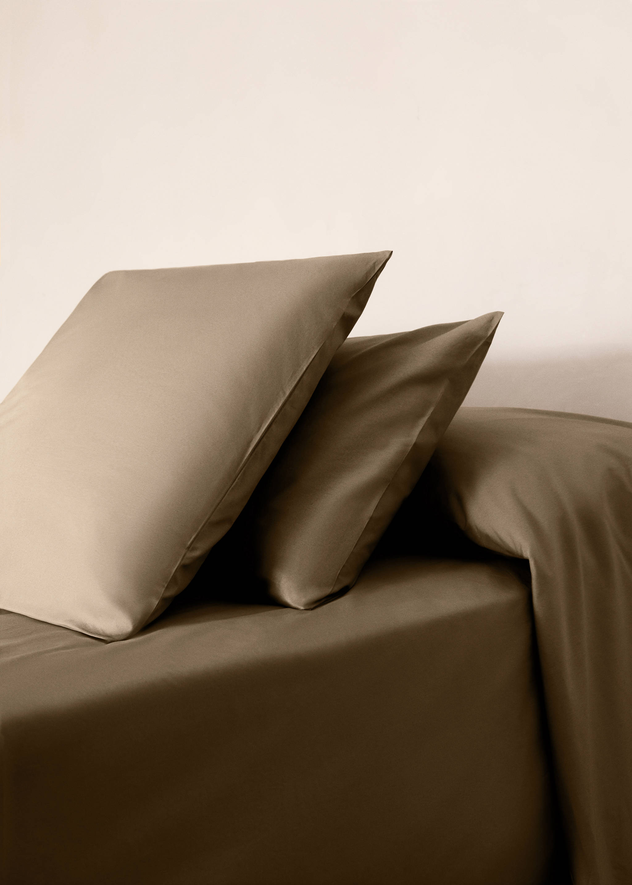 Percale cotton pillowcase 45x110cm - General plane