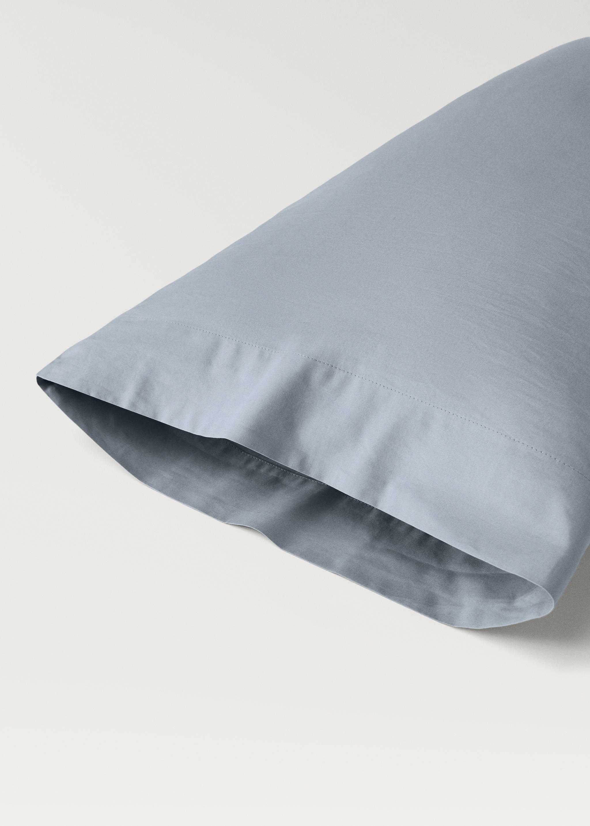 Percale cotton pillowcase 45x110cm - Details of the article 1