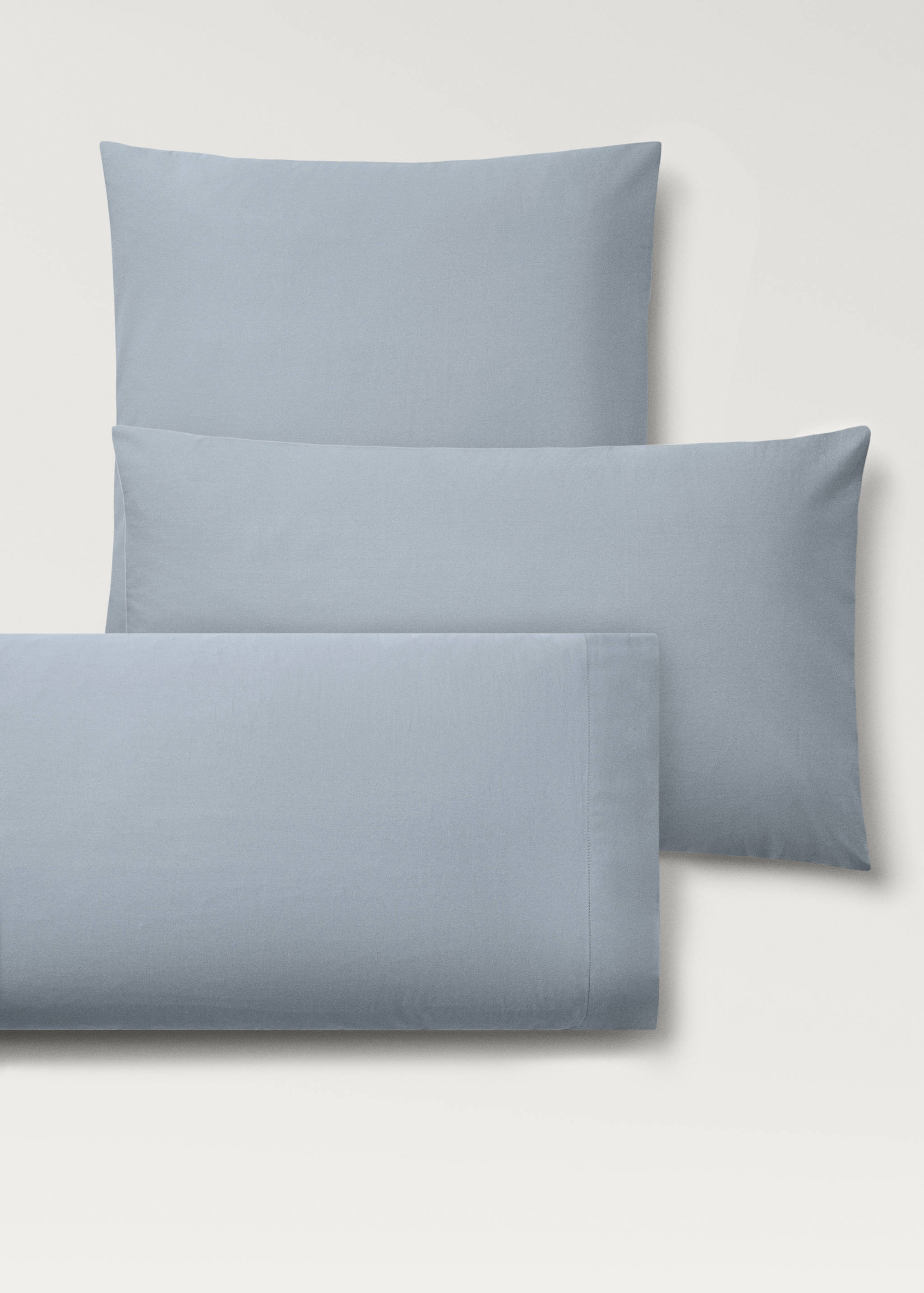 Percale cotton pillowcase 45x110cm - Details of the article 3