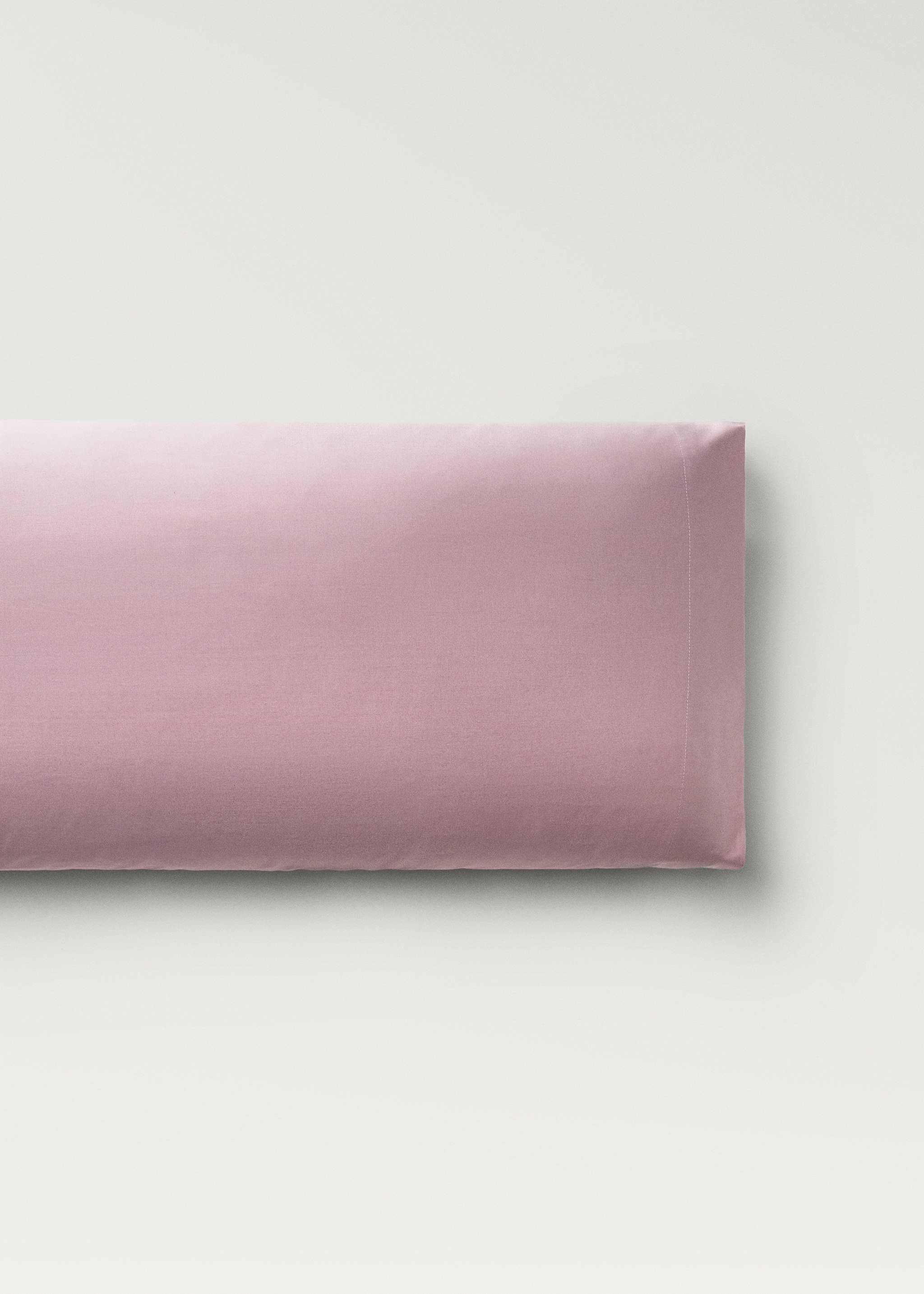 Percale cotton pillowcase 45x110cm - Article without model