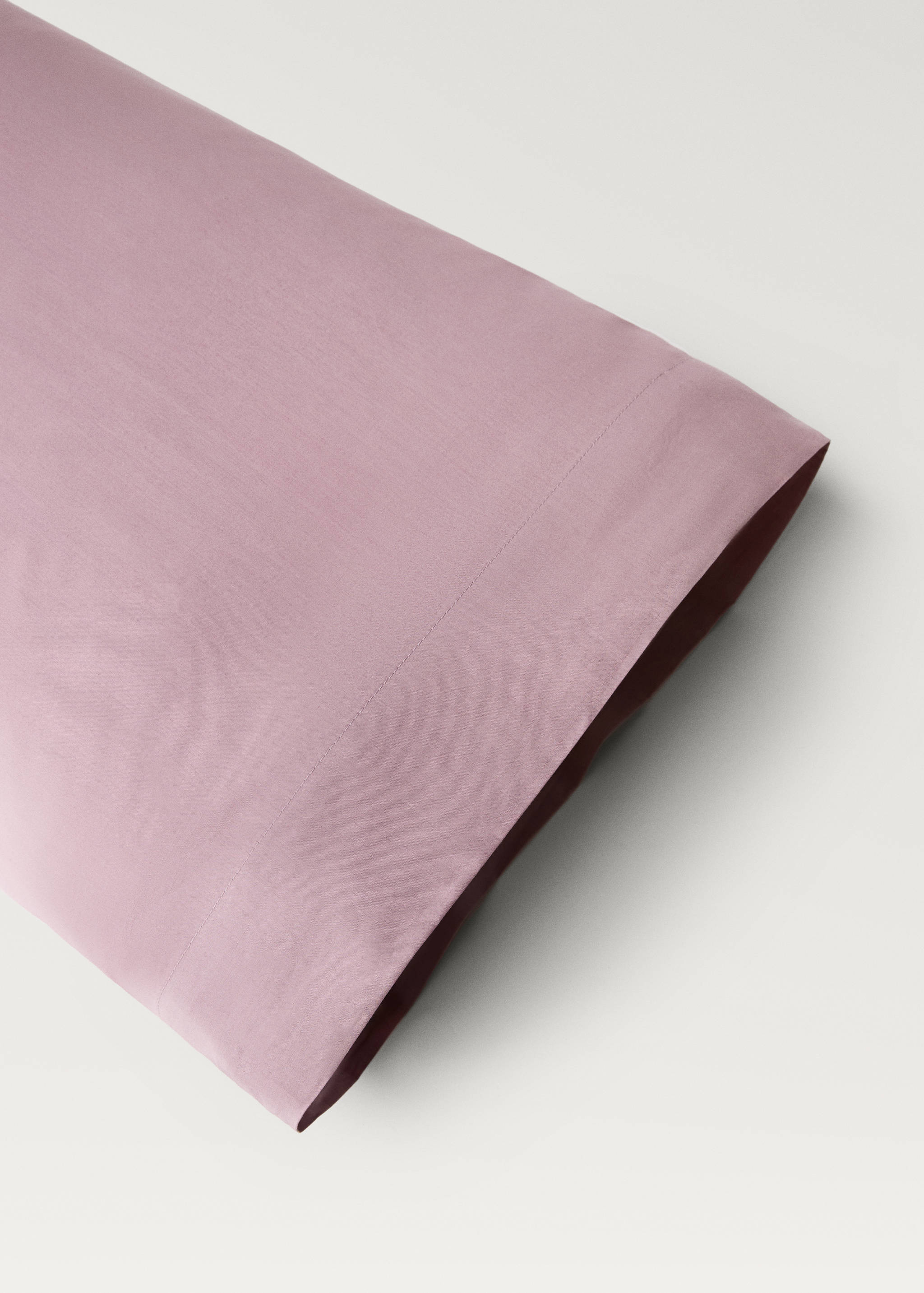 Percale cotton pillowcase 45x110cm - Details of the article 1