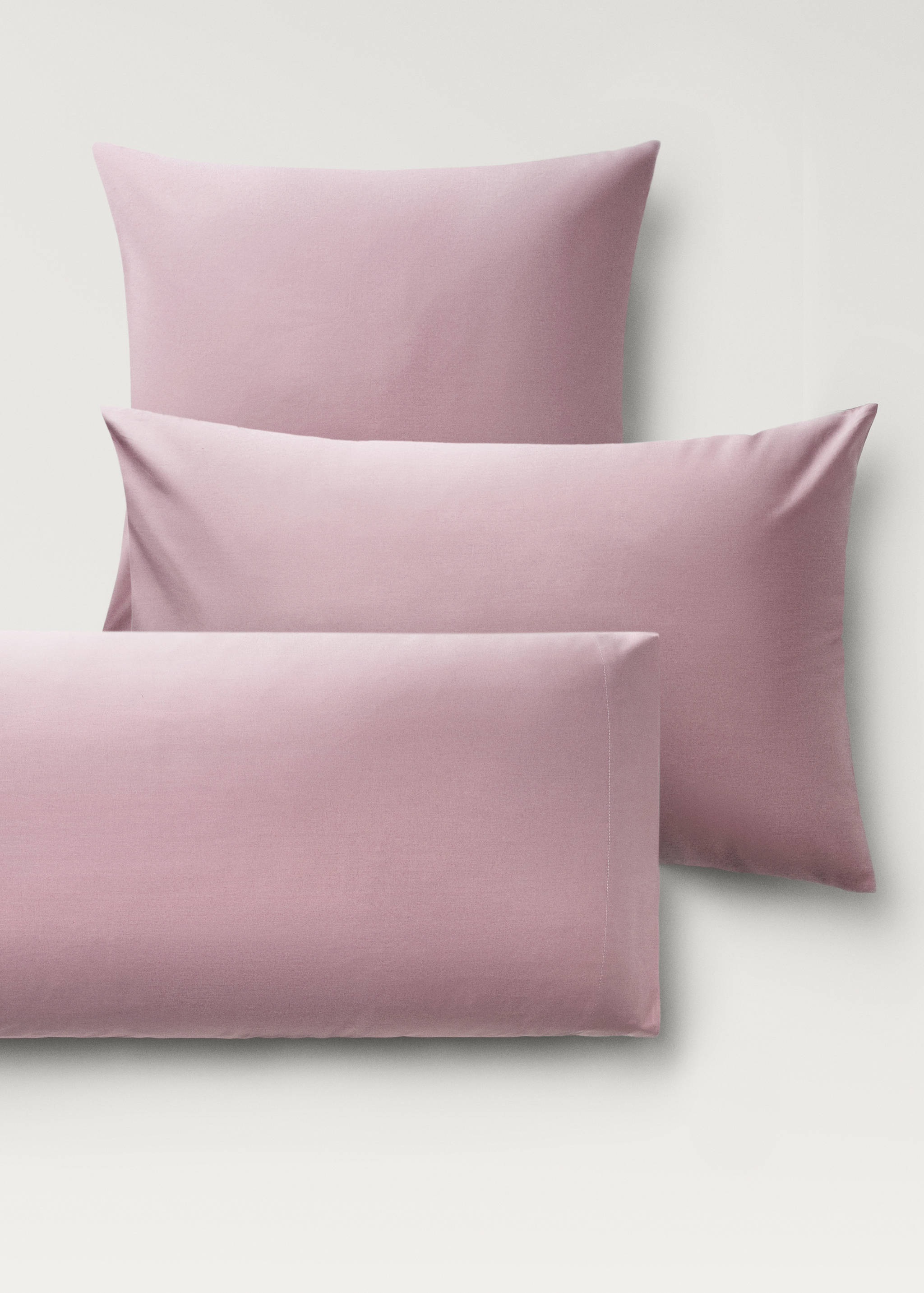 Percale cotton pillowcase 45x110cm - Details of the article 3