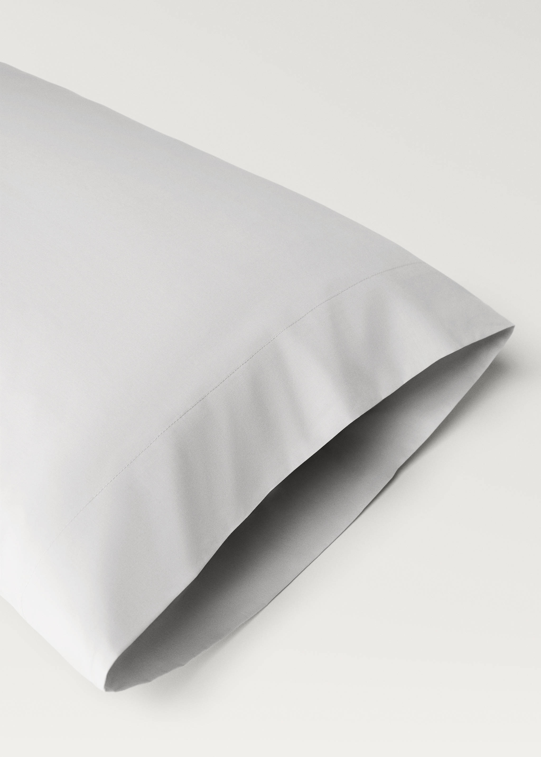 Percale cotton pillowcase 45x110cm - Details of the article 1