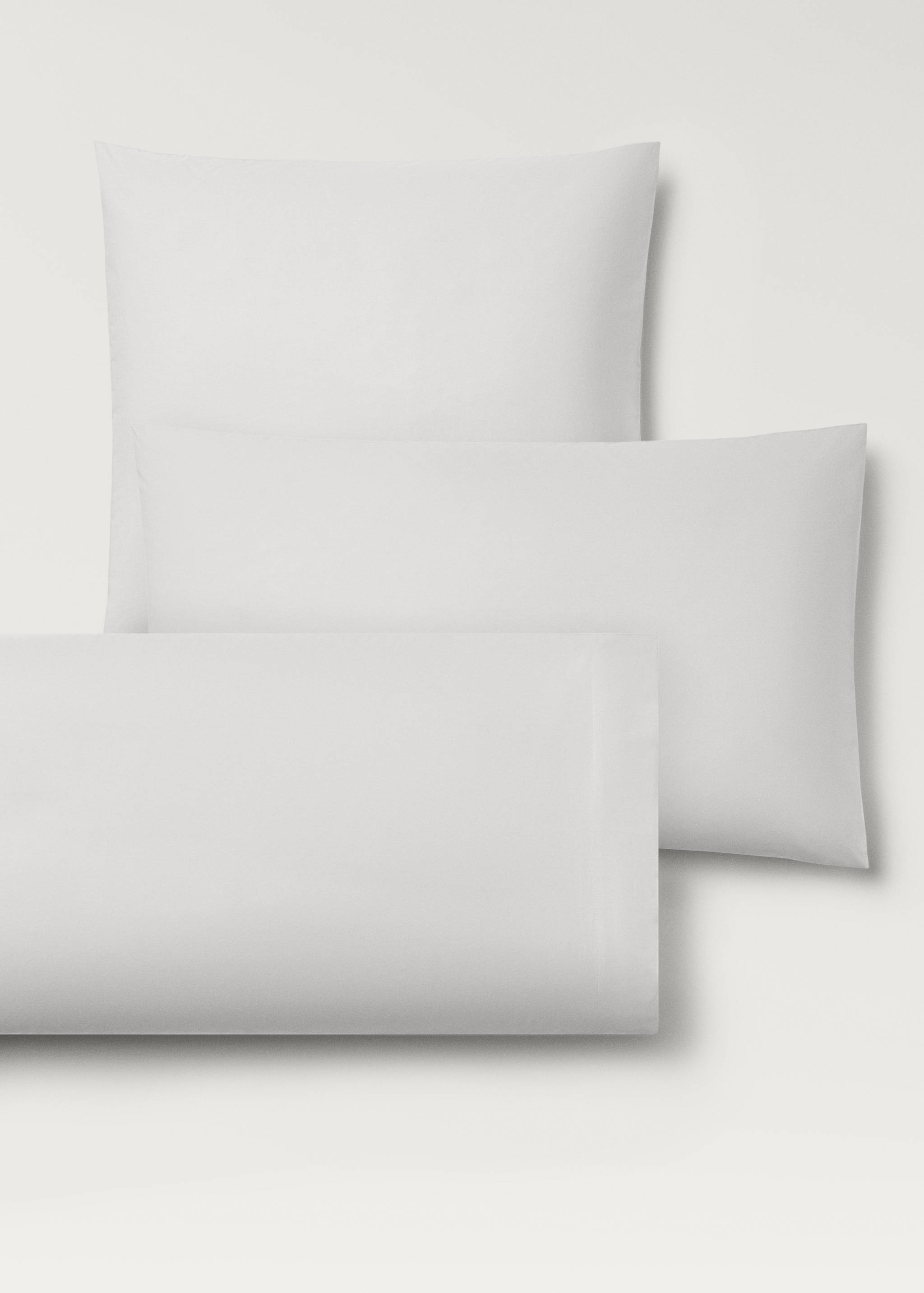 Percale cotton pillowcase 45x110cm - Details of the article 3