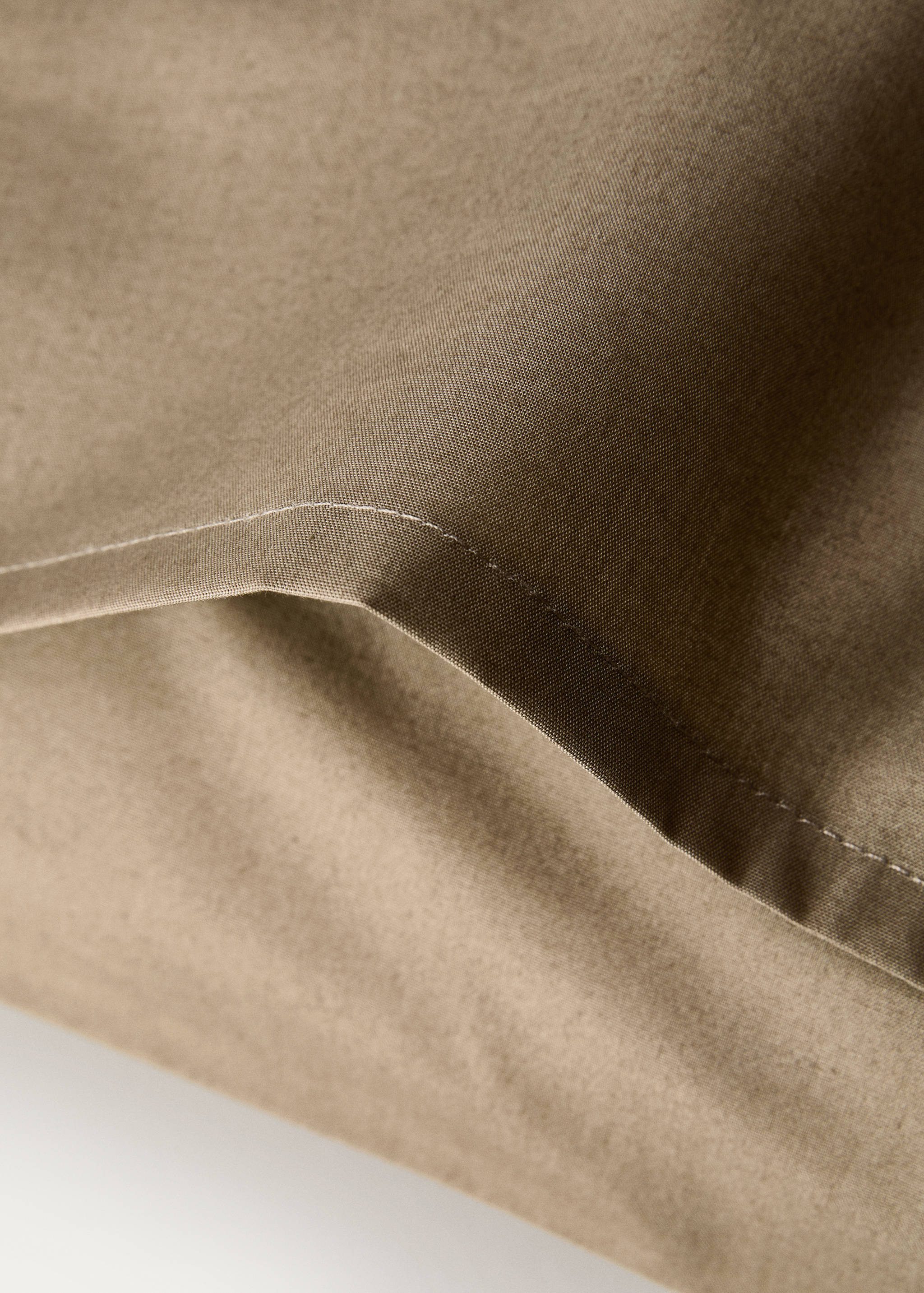 Zwei Kopfkissenbezüge aus Baumwoll-Perkal, 60 x 60 cm - Detail des Artikels 1