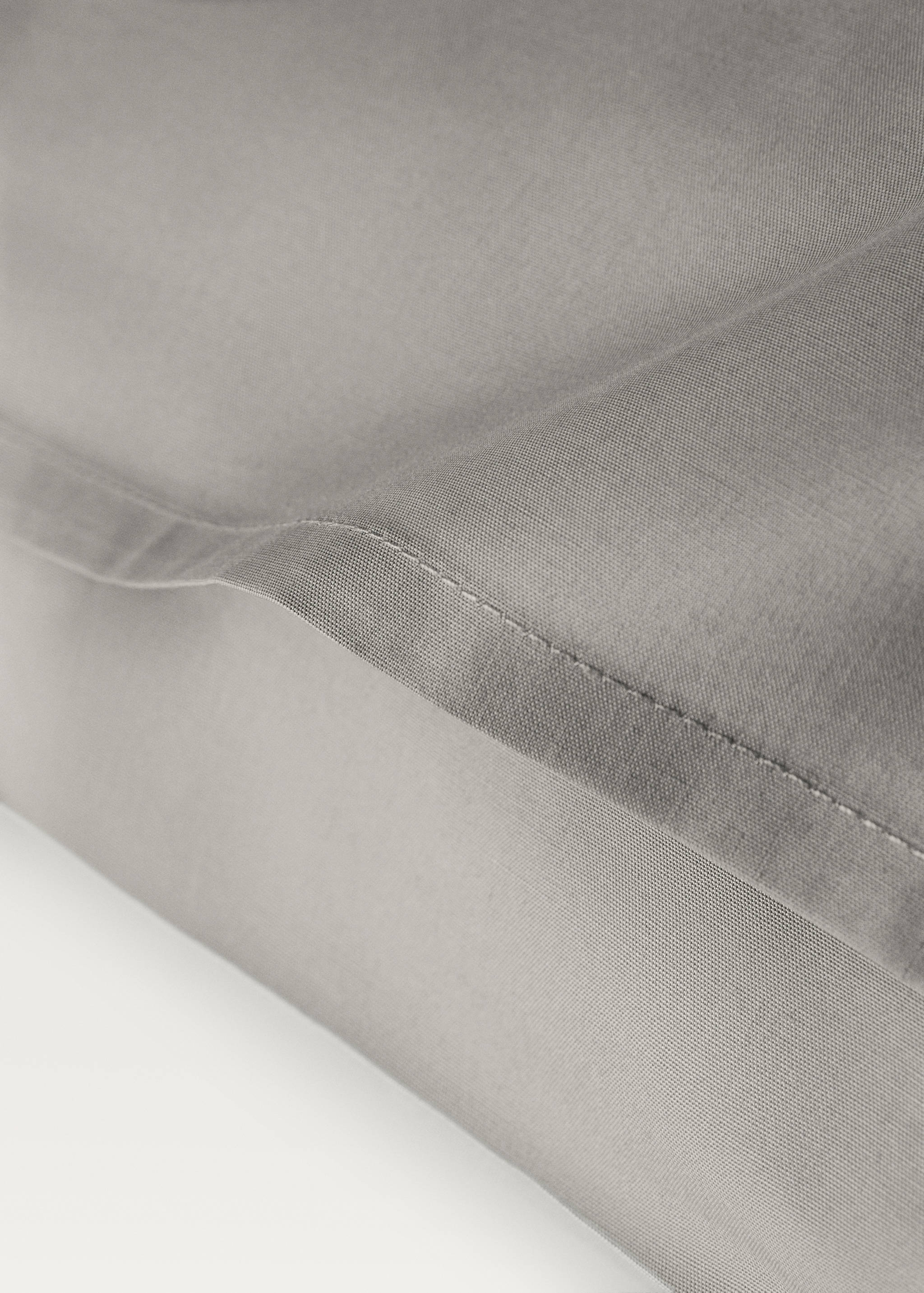 Two cotton percale pillowcases 60x60cm - Details of the article 1