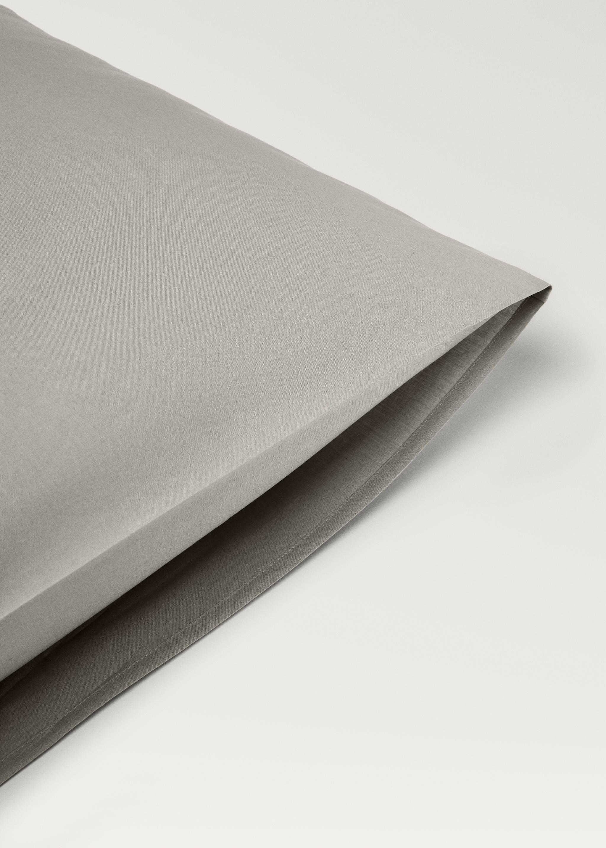 Two cotton percale pillowcases 60x60cm - Details of the article 2