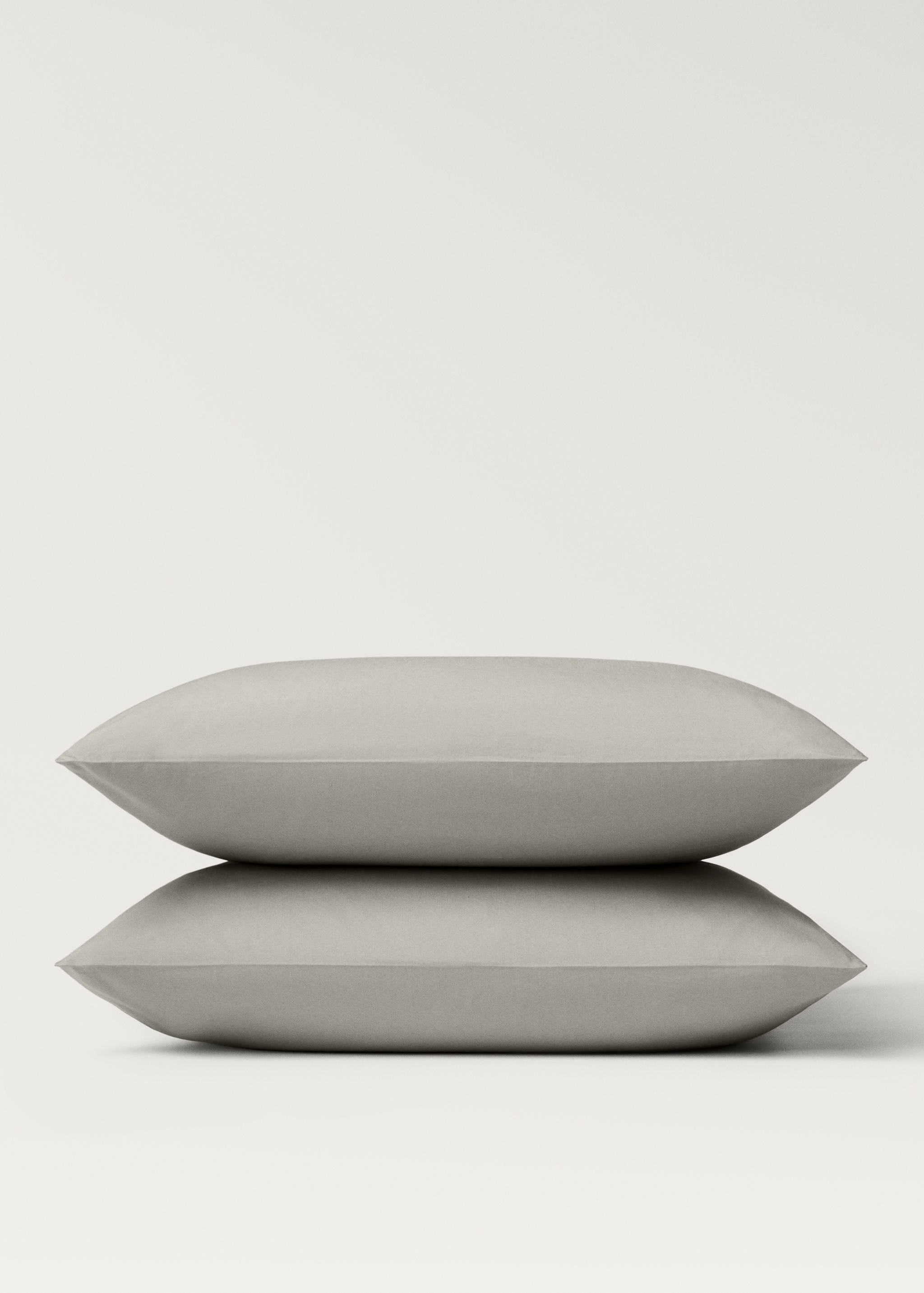 Two cotton percale pillowcases 60x60cm - Details of the article 3