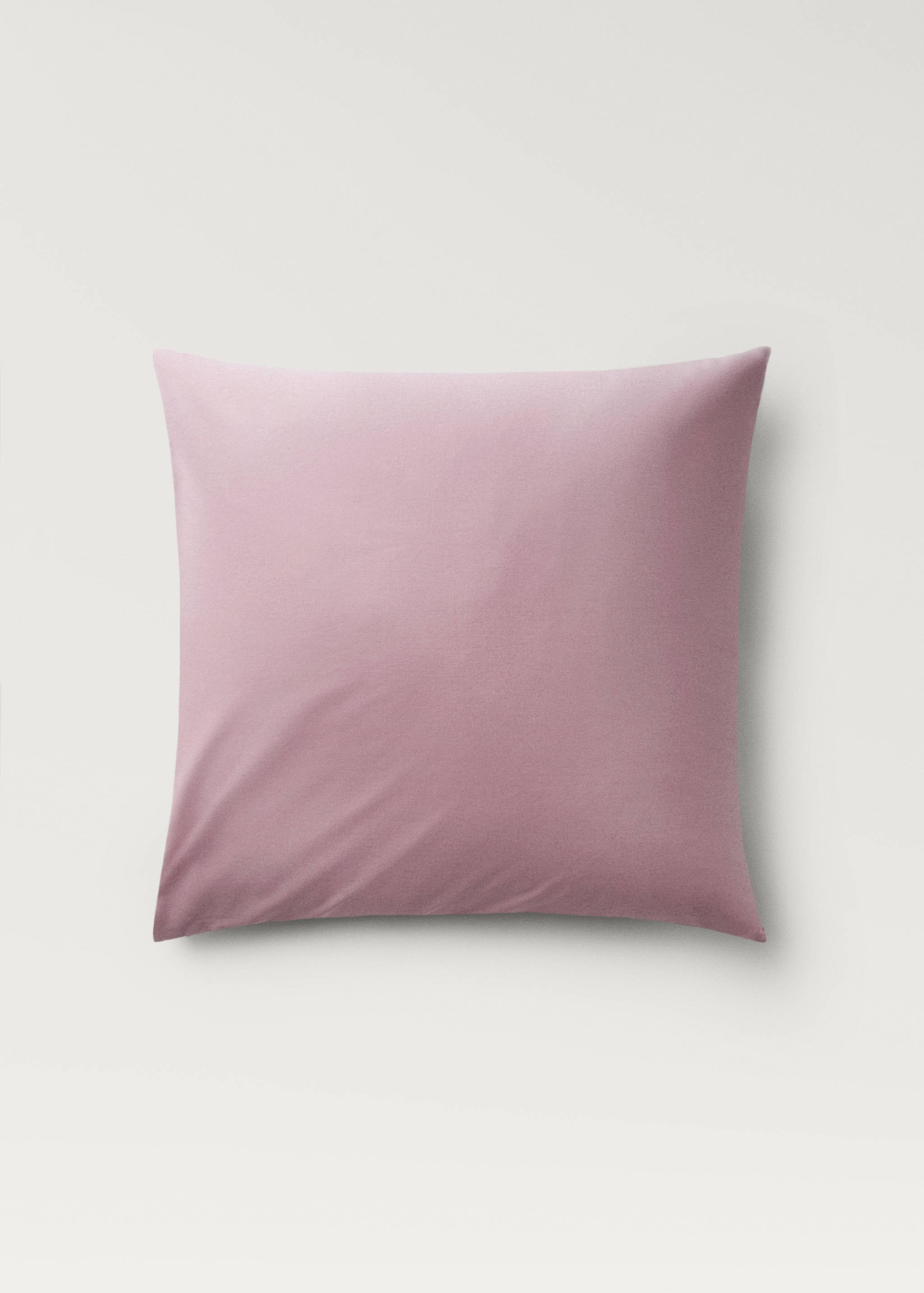 Two cotton percale pillowcases 60x60cm - Article without model