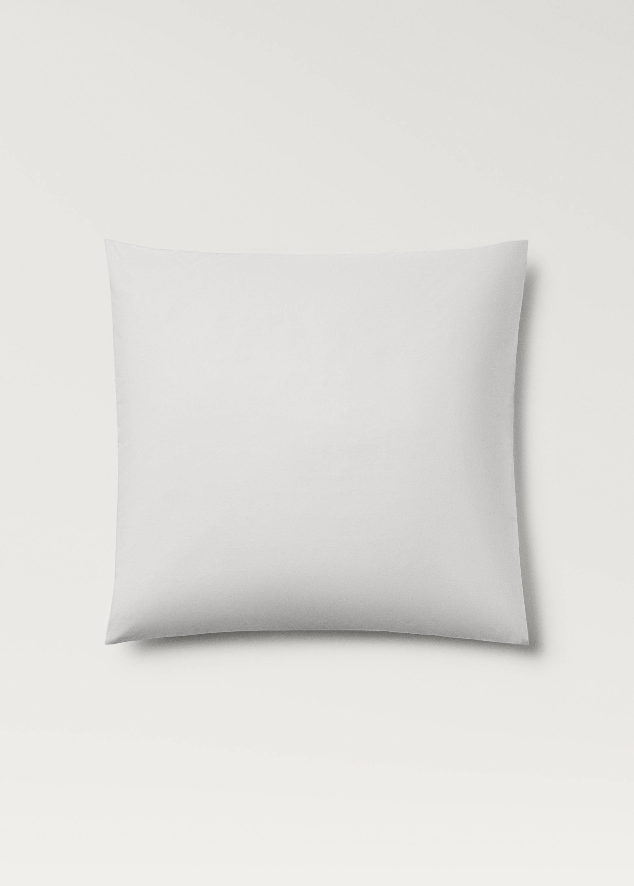 Zwei Kopfkissenbezüge aus Baumwoll-Perkal, 60 x 60 cm - Artikel ohne Model