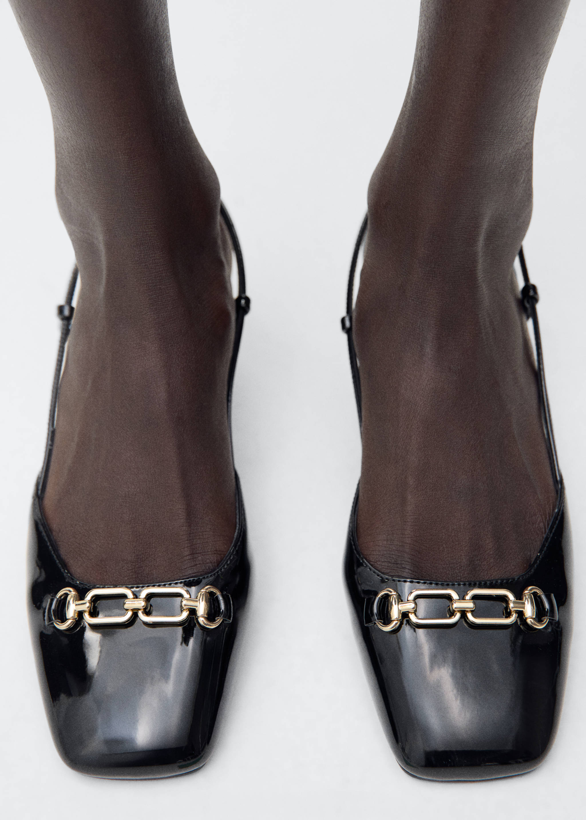 Chaussures talon maillons - Plan général