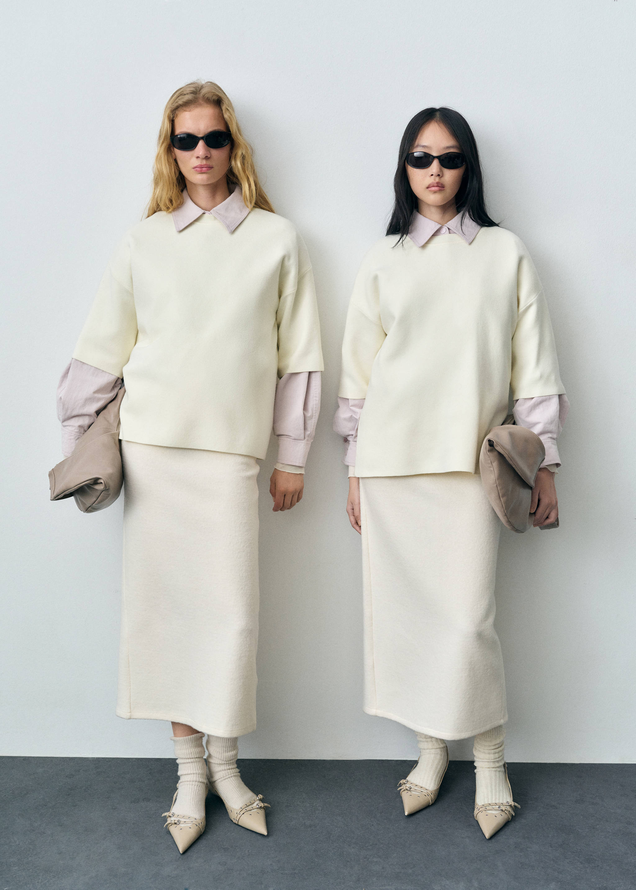 Pull-over maille fine manches courtes - Détail de l'article 2