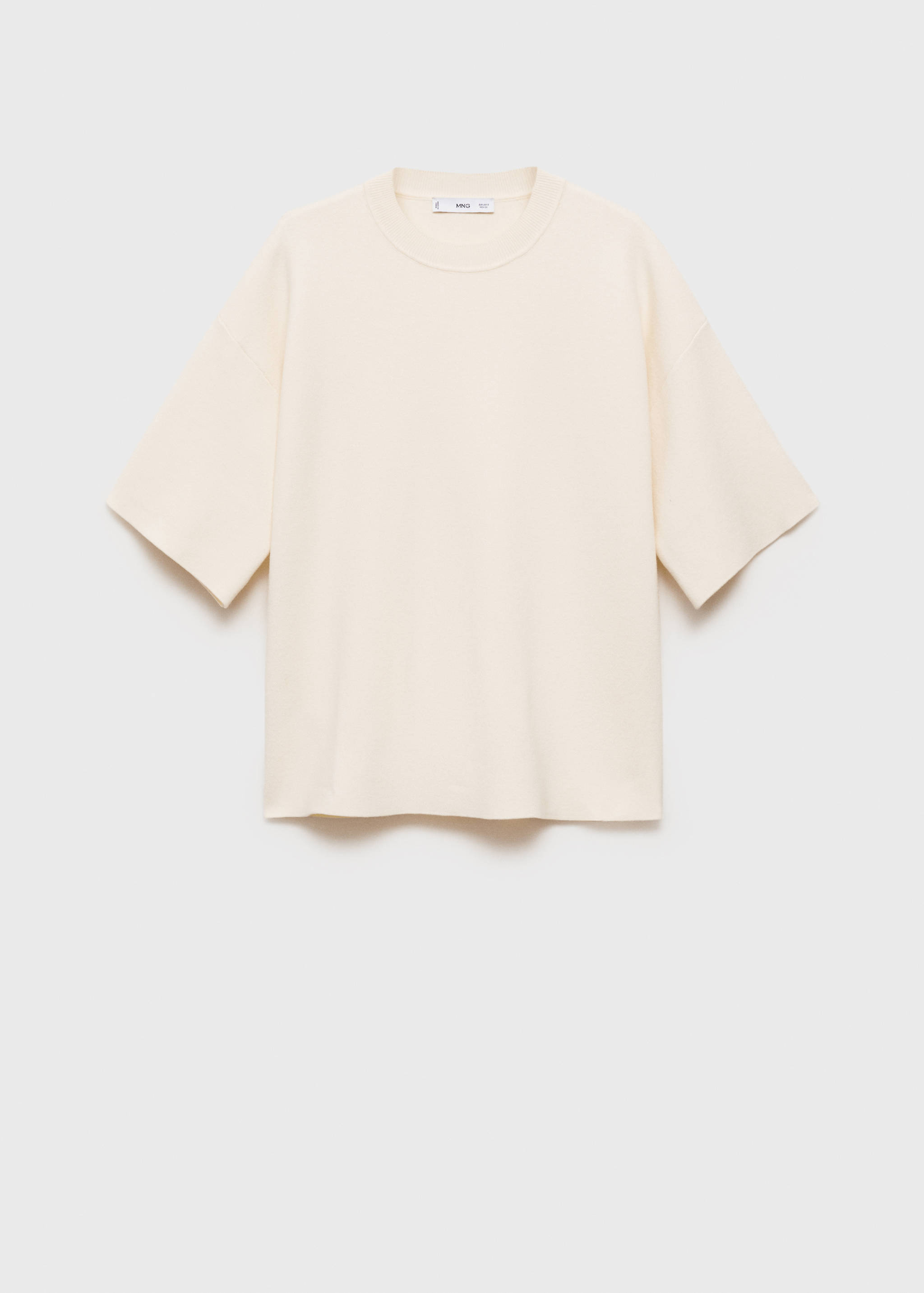 Pull-over maille fine manches courtes - Article sans modèle