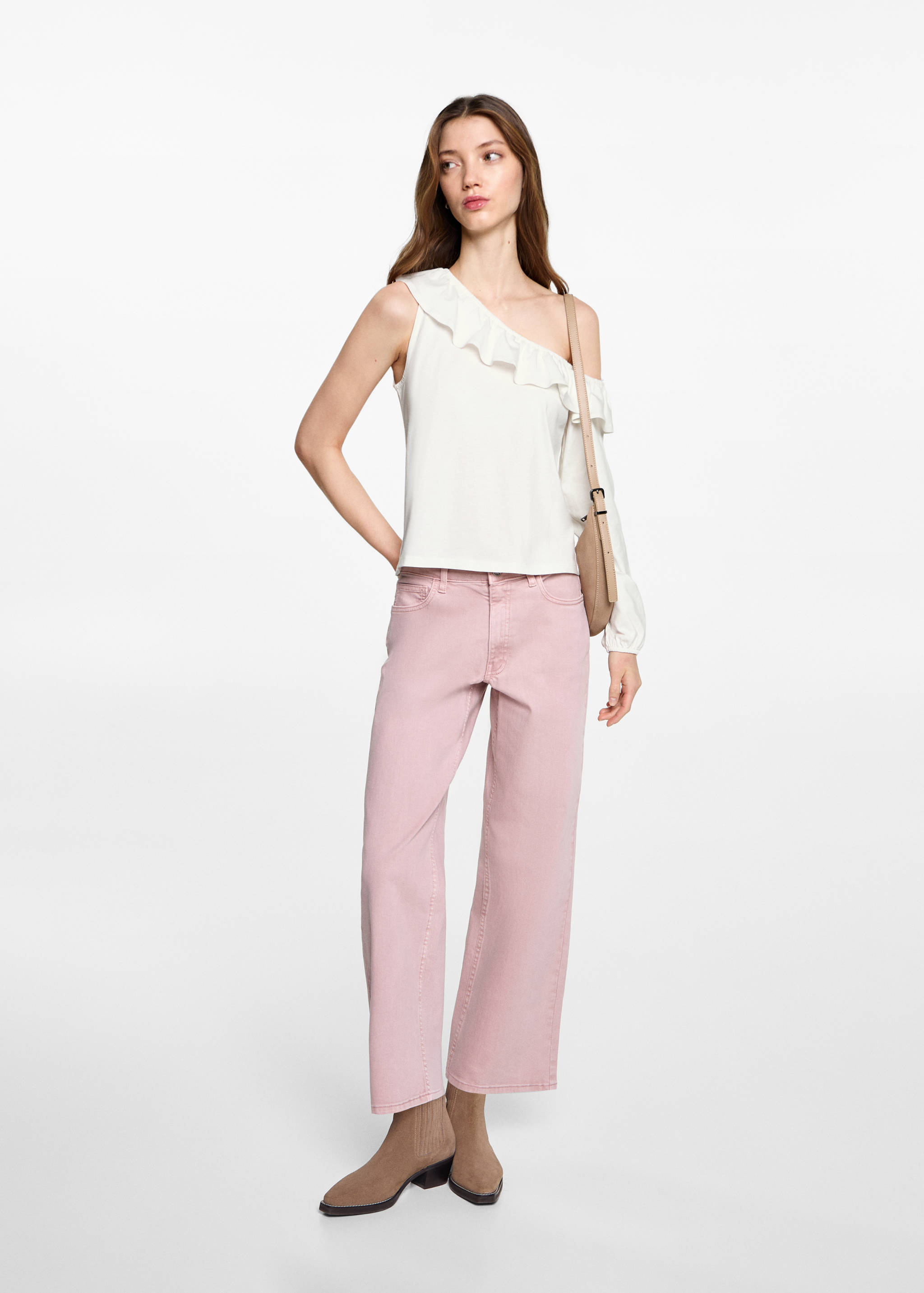 Samarreta asimètrica volant - Pla general