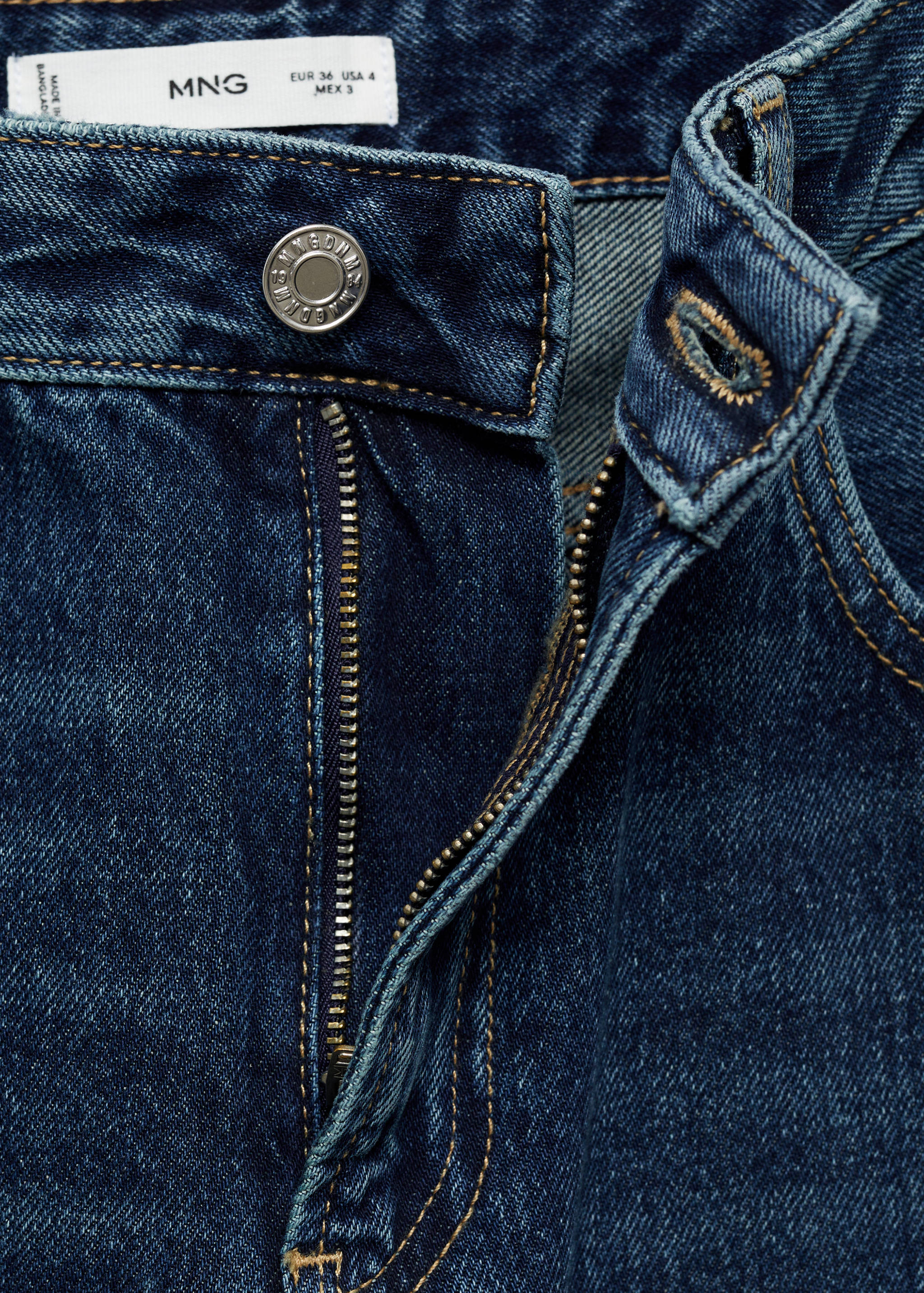 Miami medium-rise straight-fit jeans - Details of the article 8