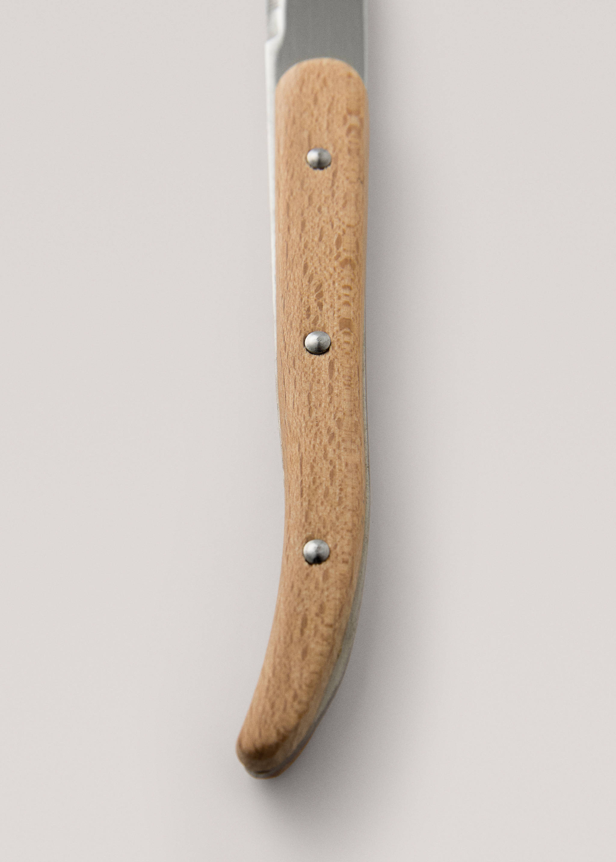 4-piece serrated knife set with wooden handles - Details of the article 3
