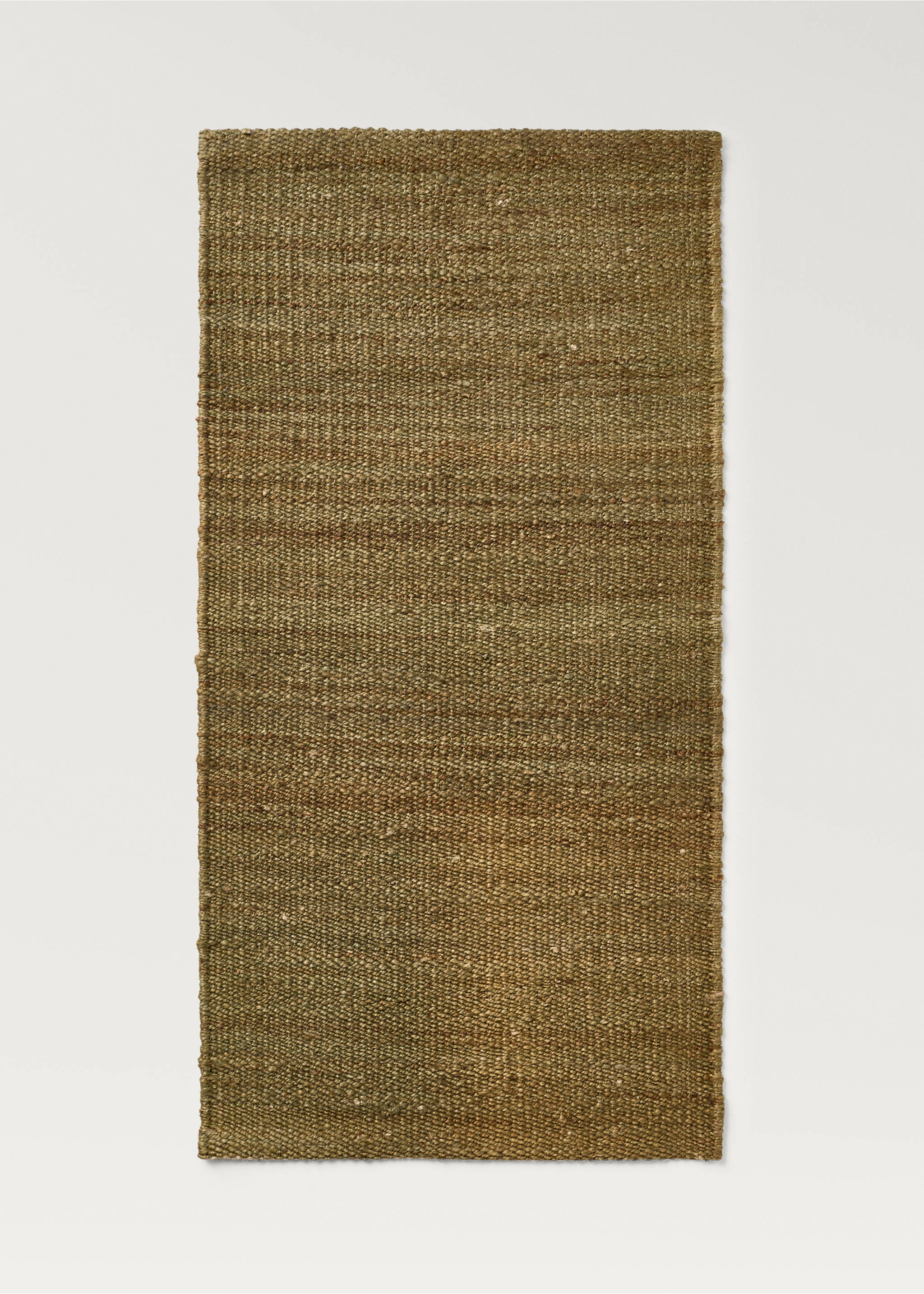 Braided overdyed jute rug - Article without model, Mustard. Ref: 87023298-00.